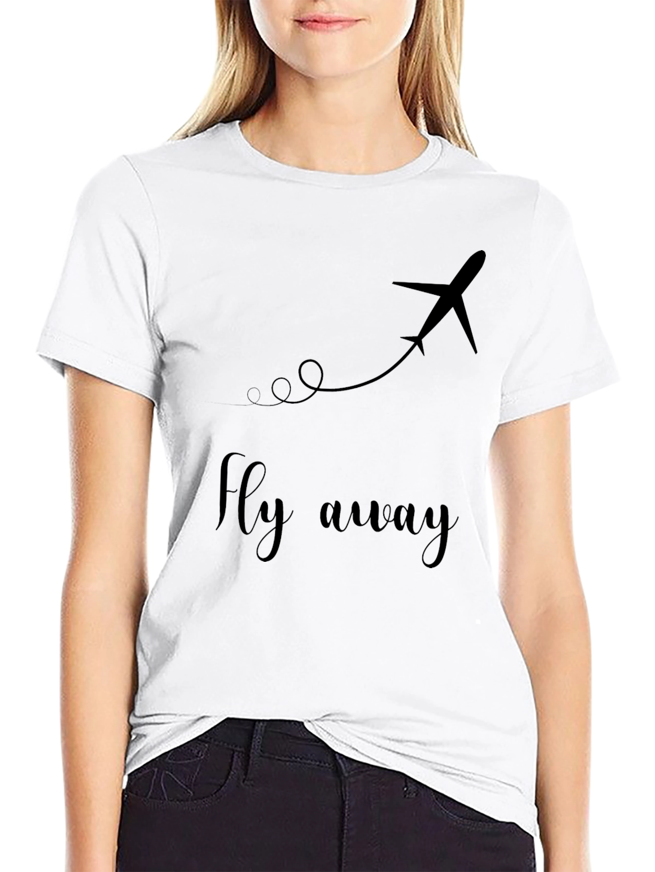 Fly Away Graphic Tee - Travel Lover T-Shirt