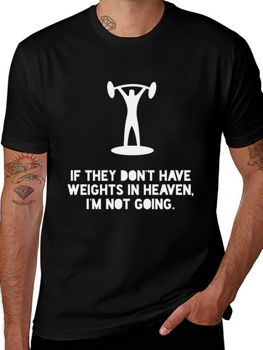Weightlifting Heaven Graphic Tee - Black