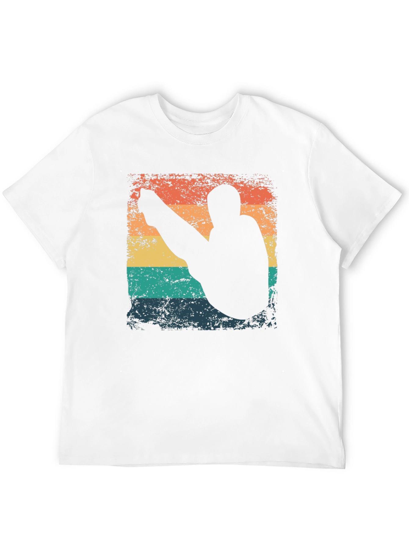 Retro Style Diver T-Shirt - Black