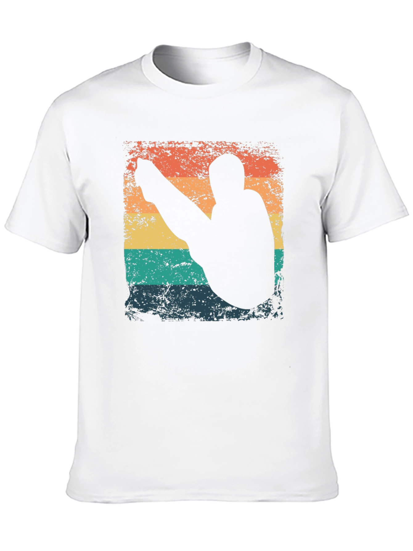 Retro Style Diver T-Shirt - Black