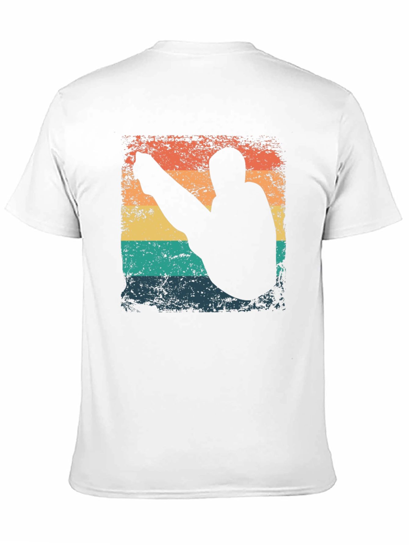 Retro Style Diver T-Shirt - Black