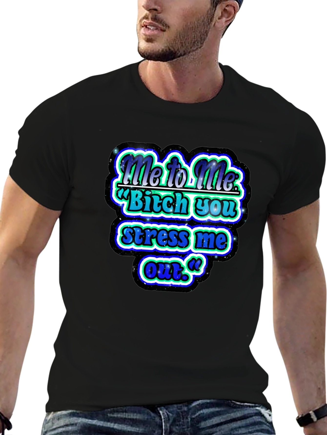 Me to Me Stressful Graphic Tee