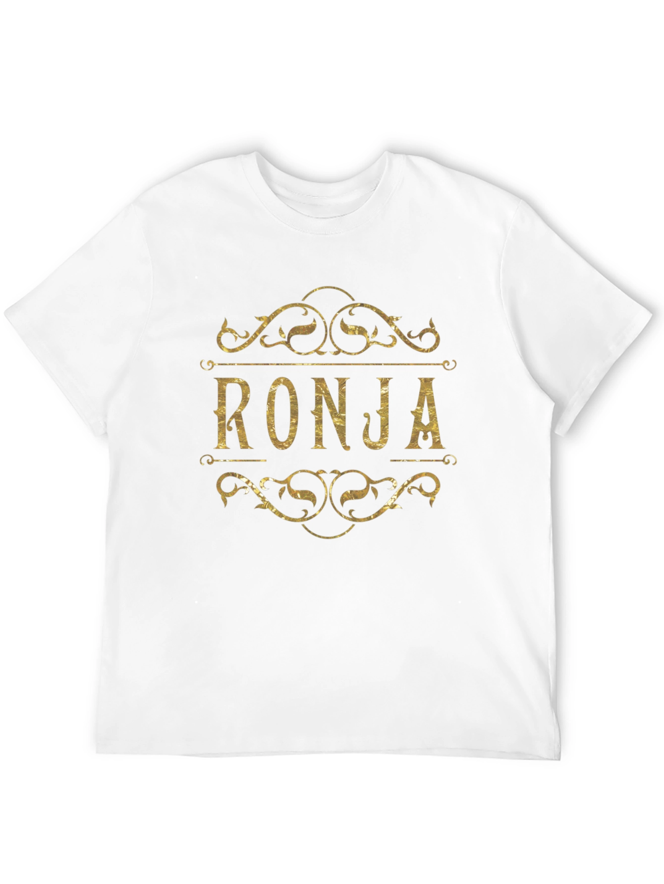 Ronja Personalized Black T-Shirt