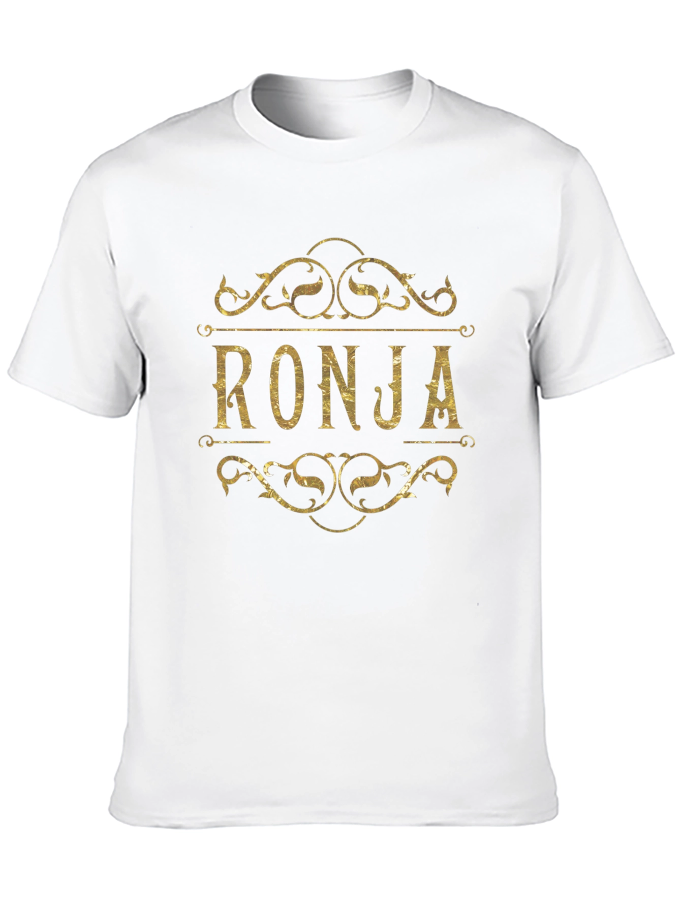 Ronja Personalized Black T-Shirt