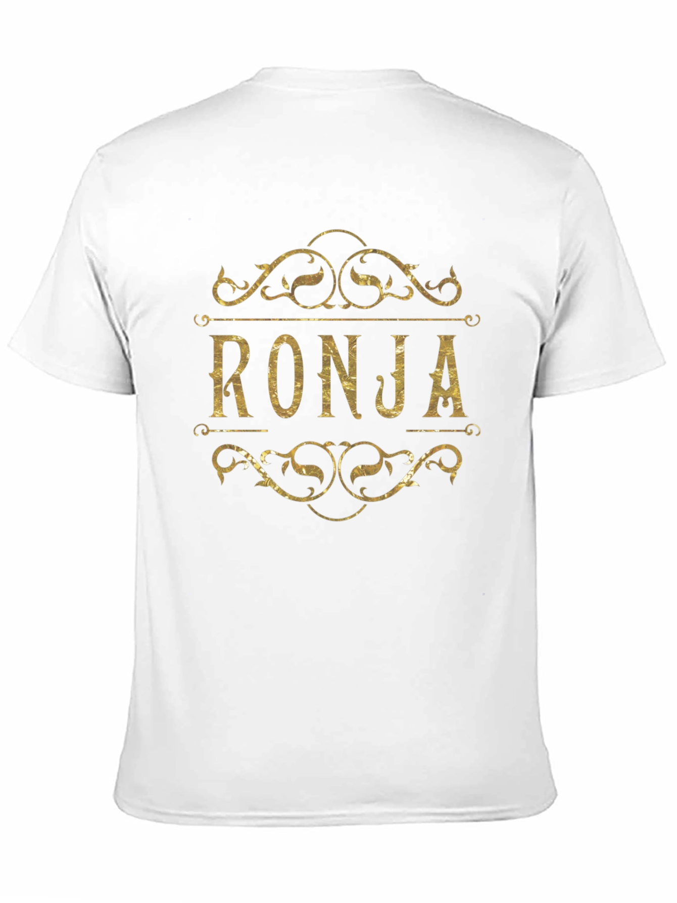 Ronja Personalized Black T-Shirt