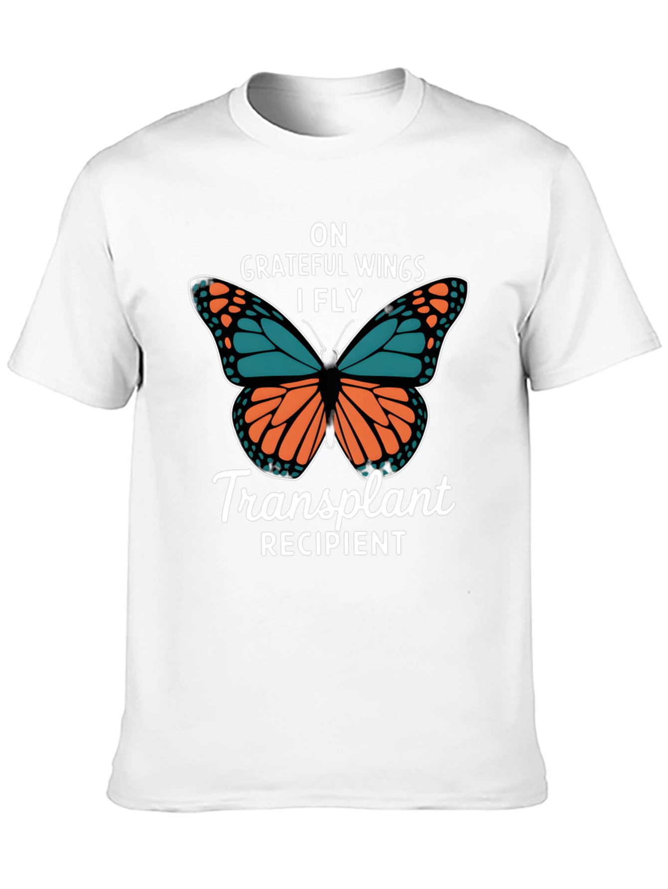 Grateful Wings Transplant Recipient T-Shirt