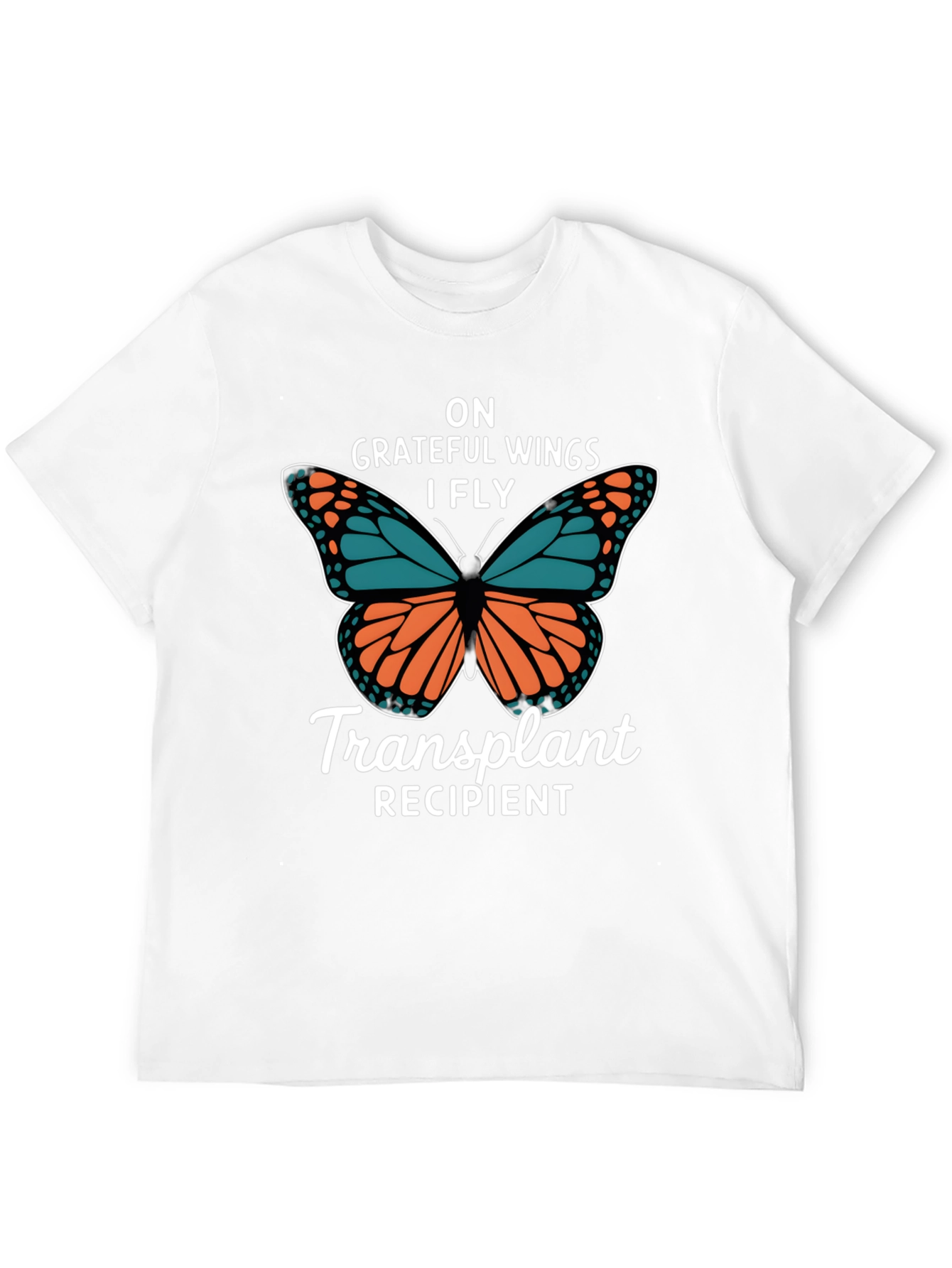Grateful Wings Transplant Recipient T-Shirt