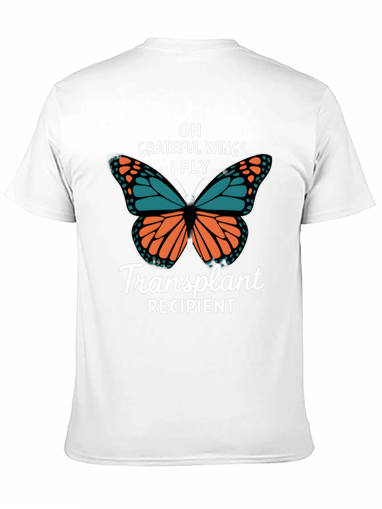 Grateful Wings Transplant Recipient T-Shirt