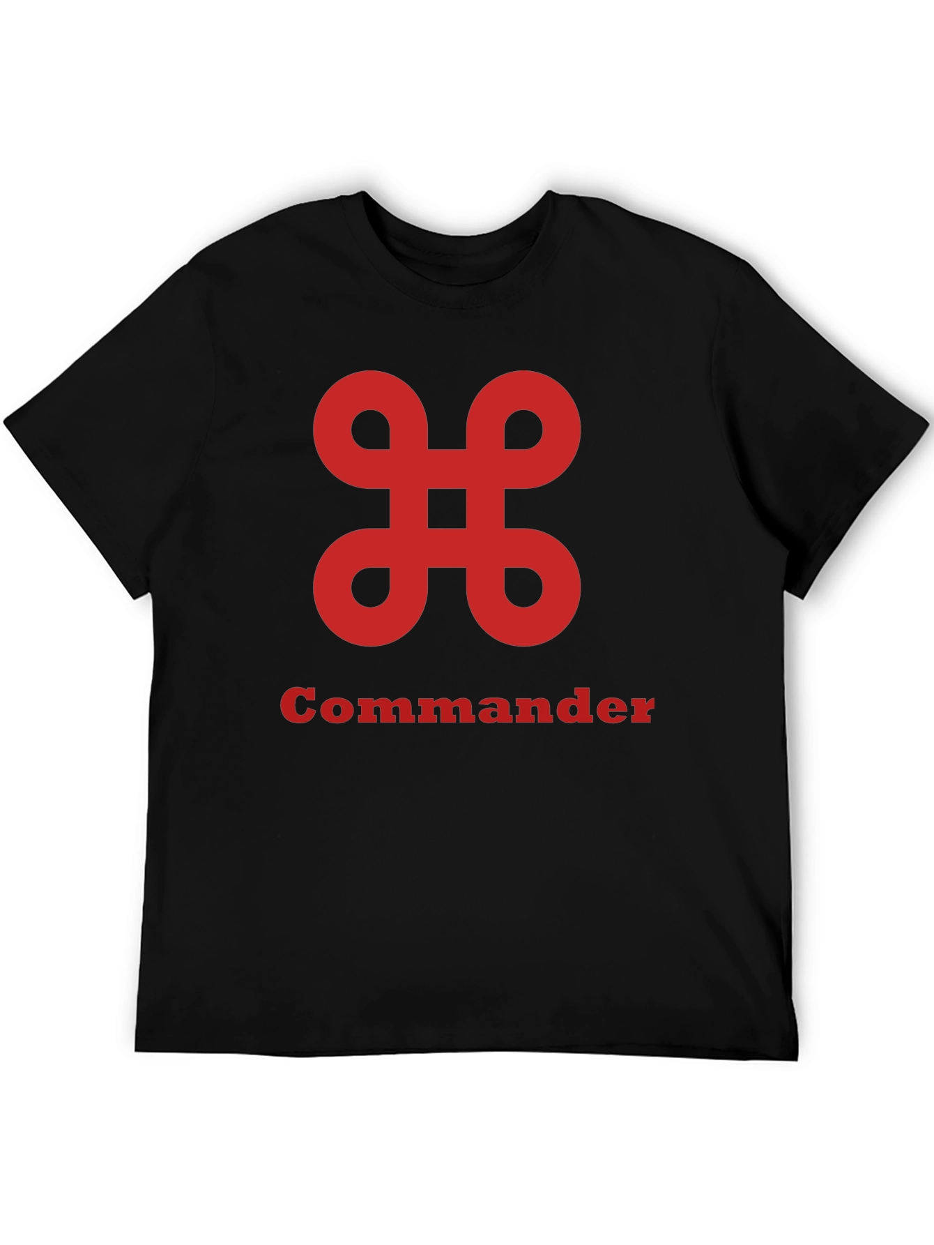 Commander Graphic Tee - Stylish and Bold
