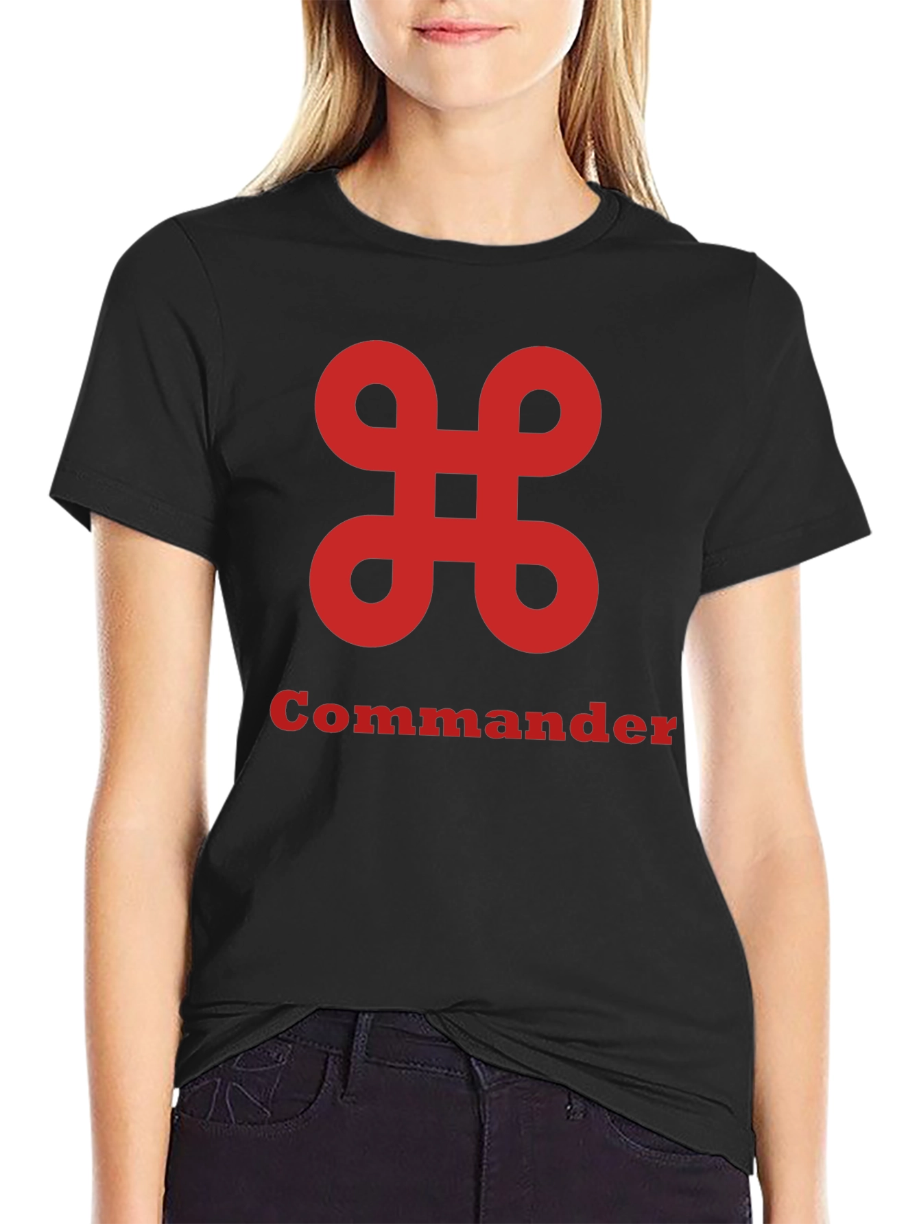 Commander Graphic Tee - Stylish and Bold