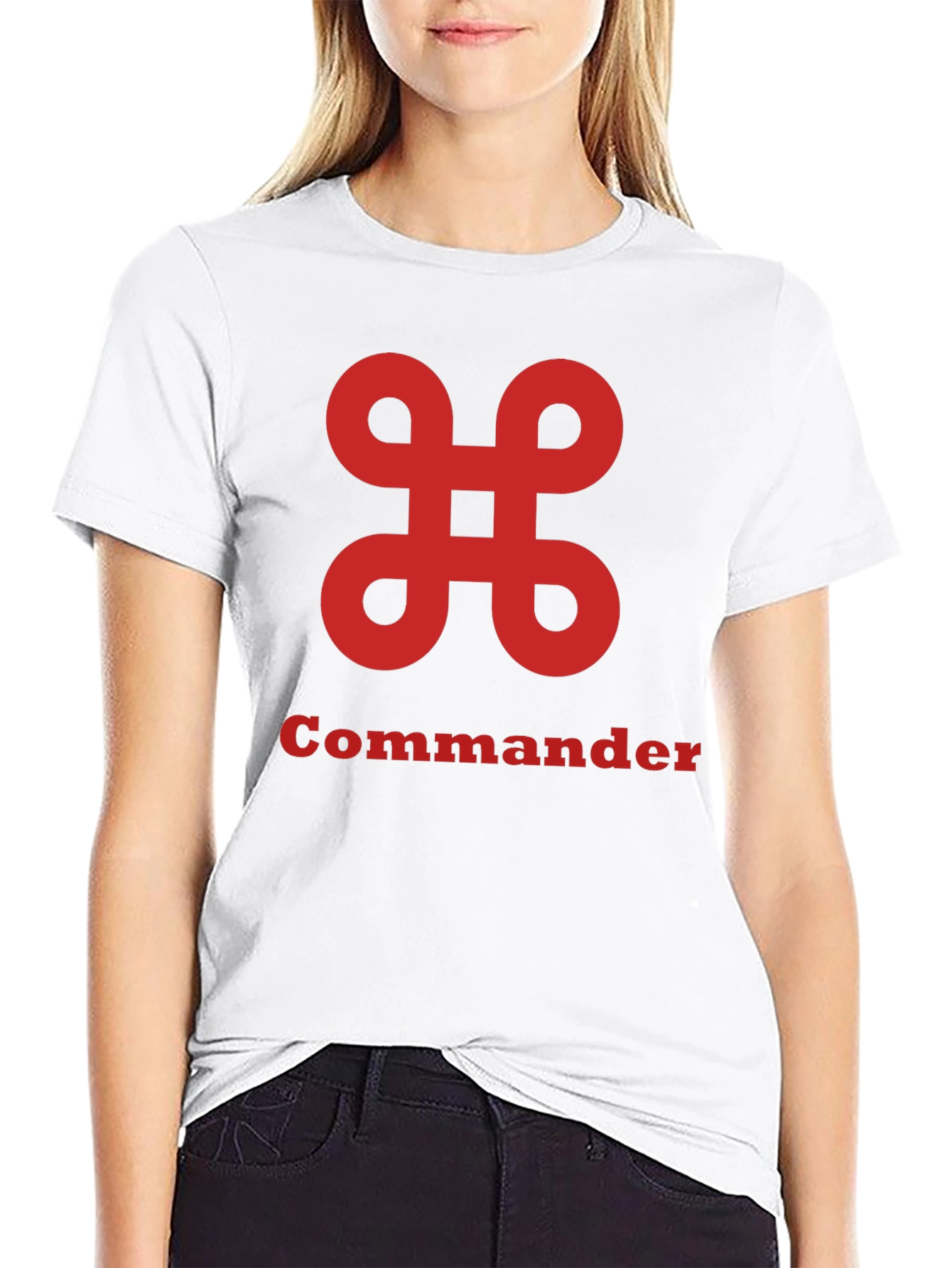 Commander Graphic Tee - Stylish and Bold