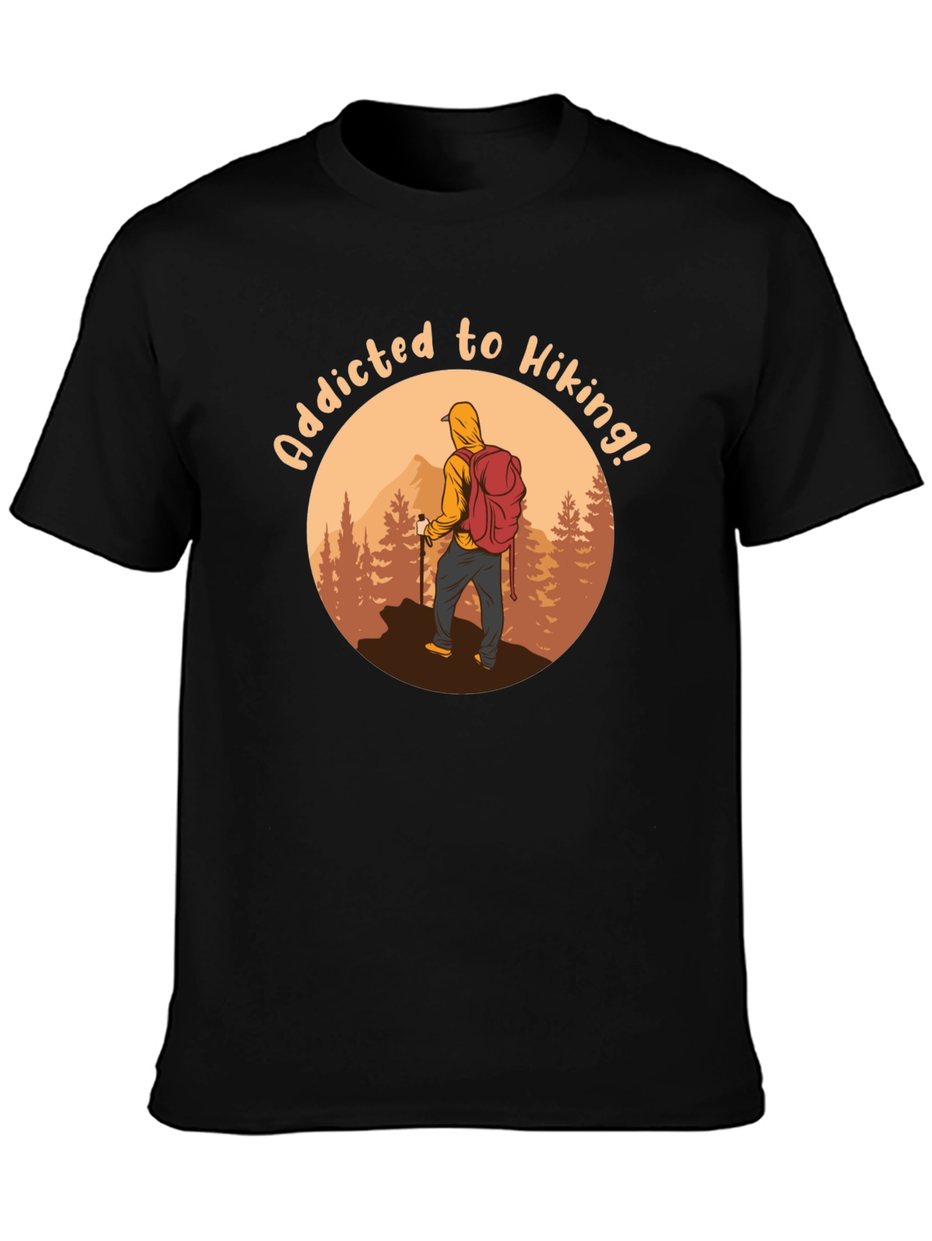 Addicted to Hiking Graphic Tee