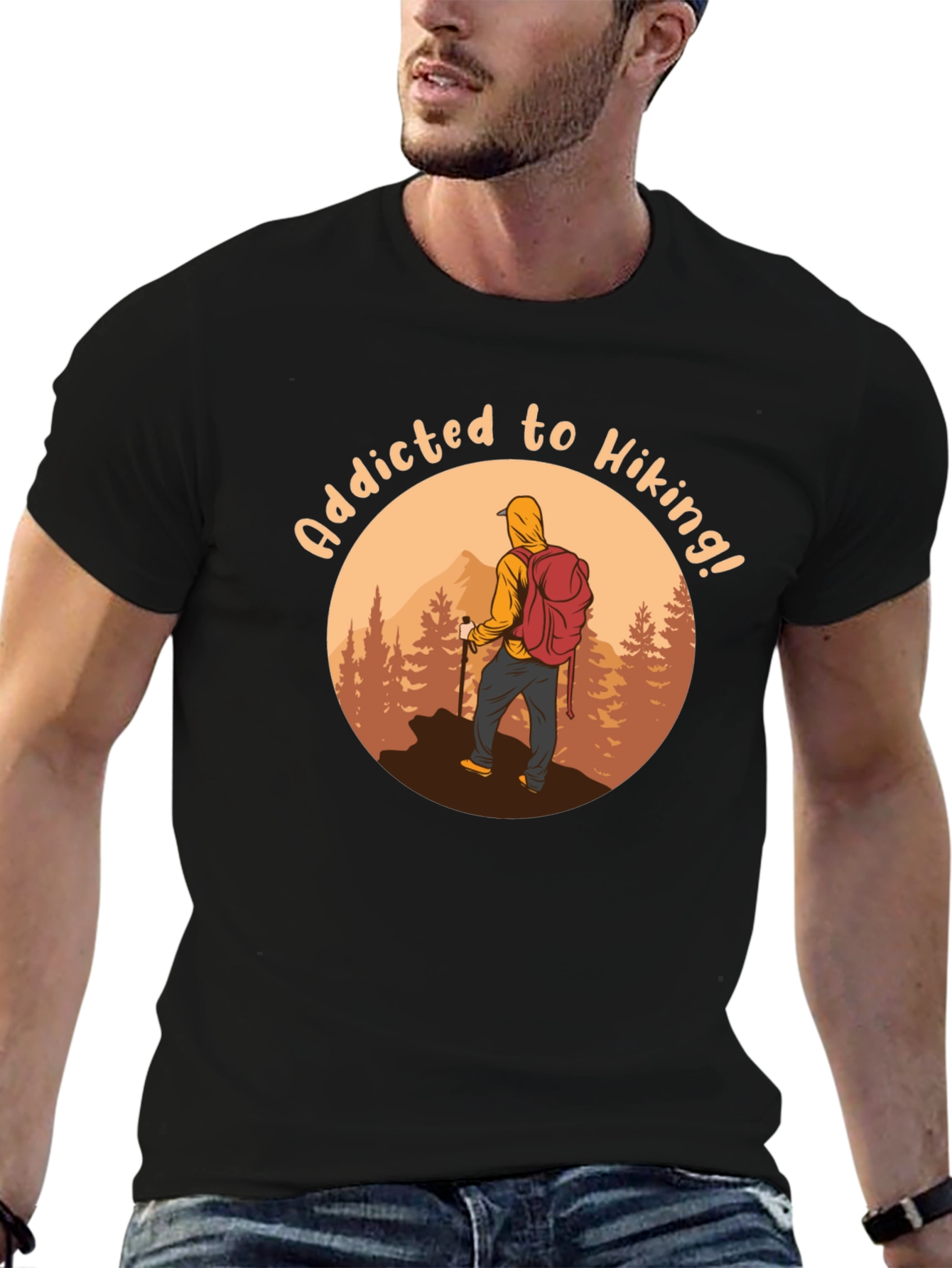 Addicted to Hiking Graphic Tee