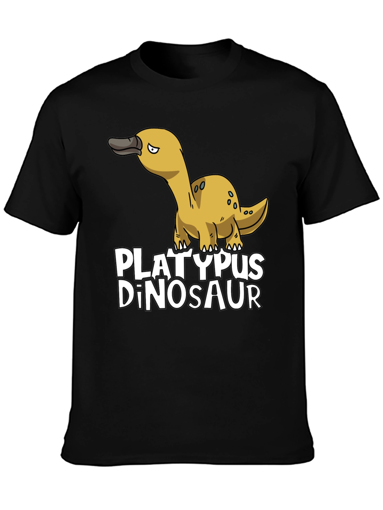 Platypus Dinosaur Funny Graphic Tee