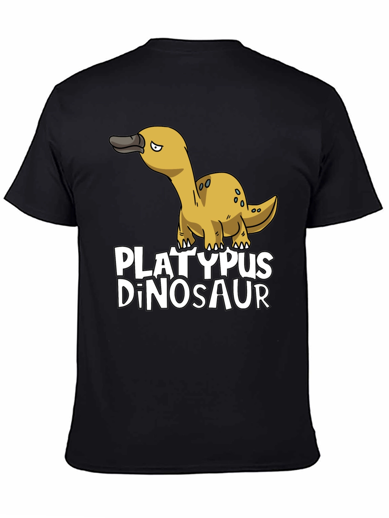 Platypus Dinosaur Funny Graphic Tee