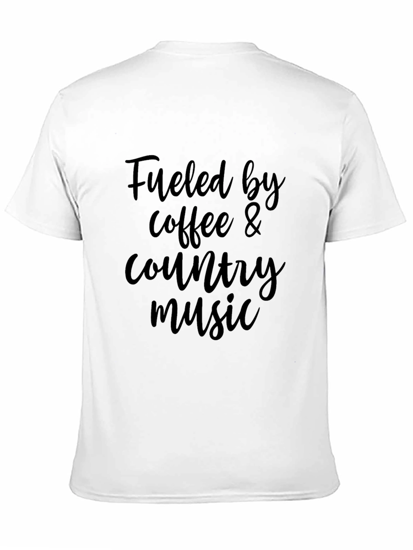 Fueled by Coffee & Country Music Graphic Tee