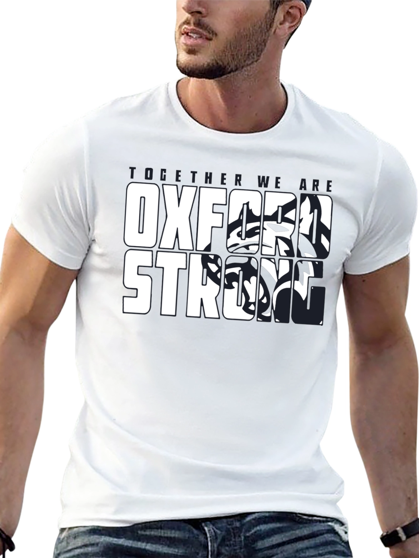 Oxford Strong T-Shirt - Black - Mens