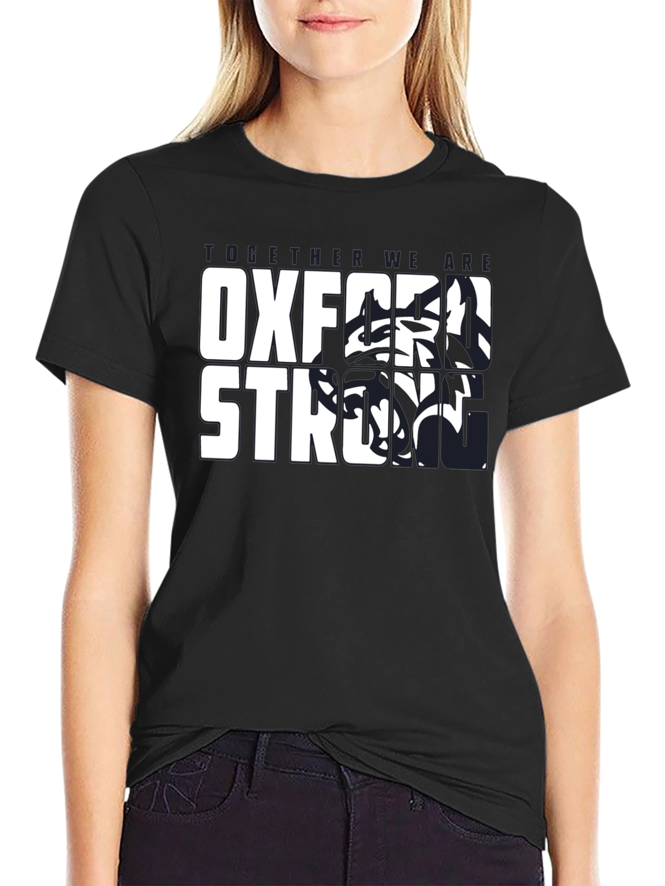 Oxford Strong T-Shirt - Black - Mens