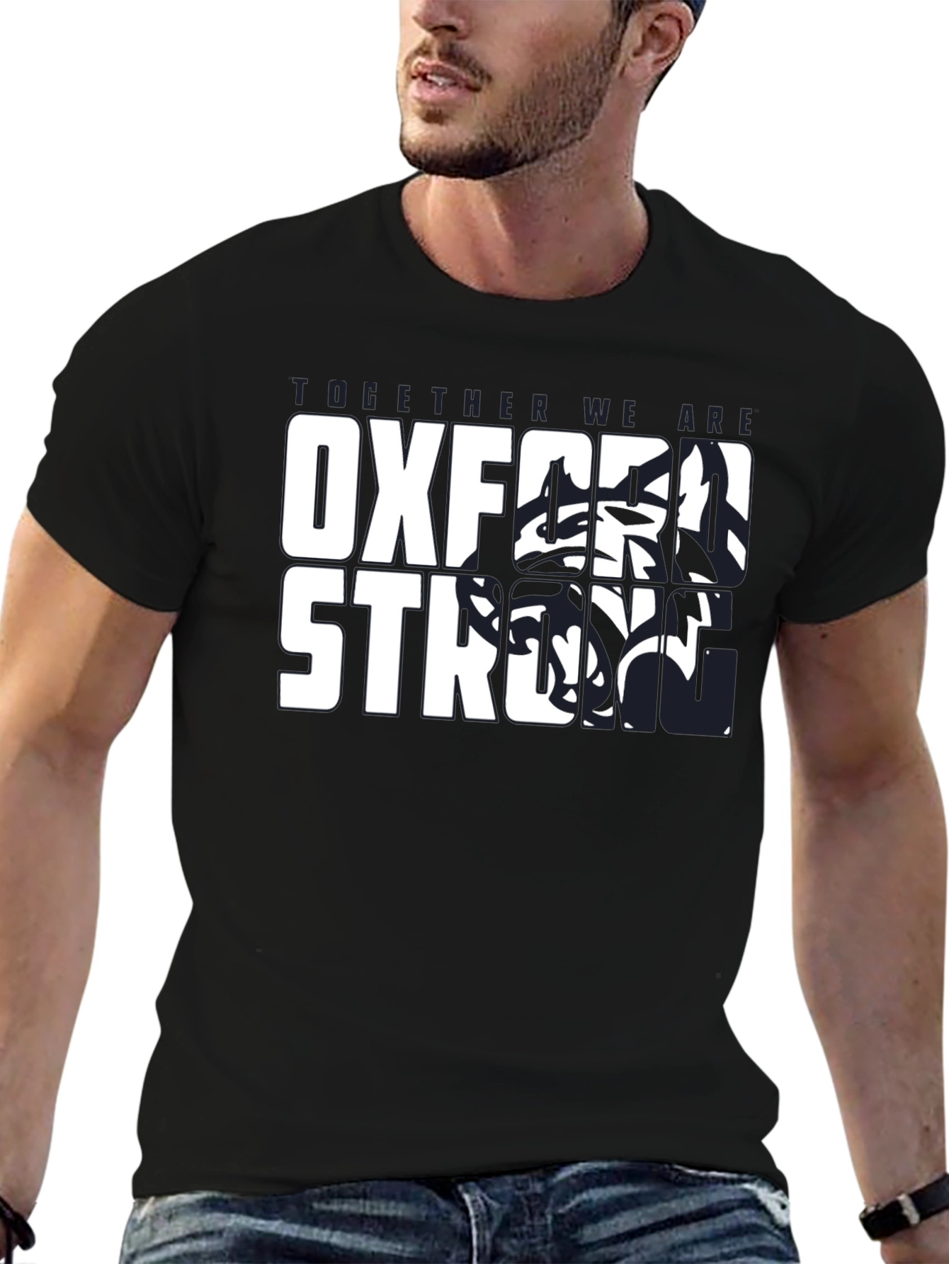 Oxford Strong T-Shirt - Black - Mens