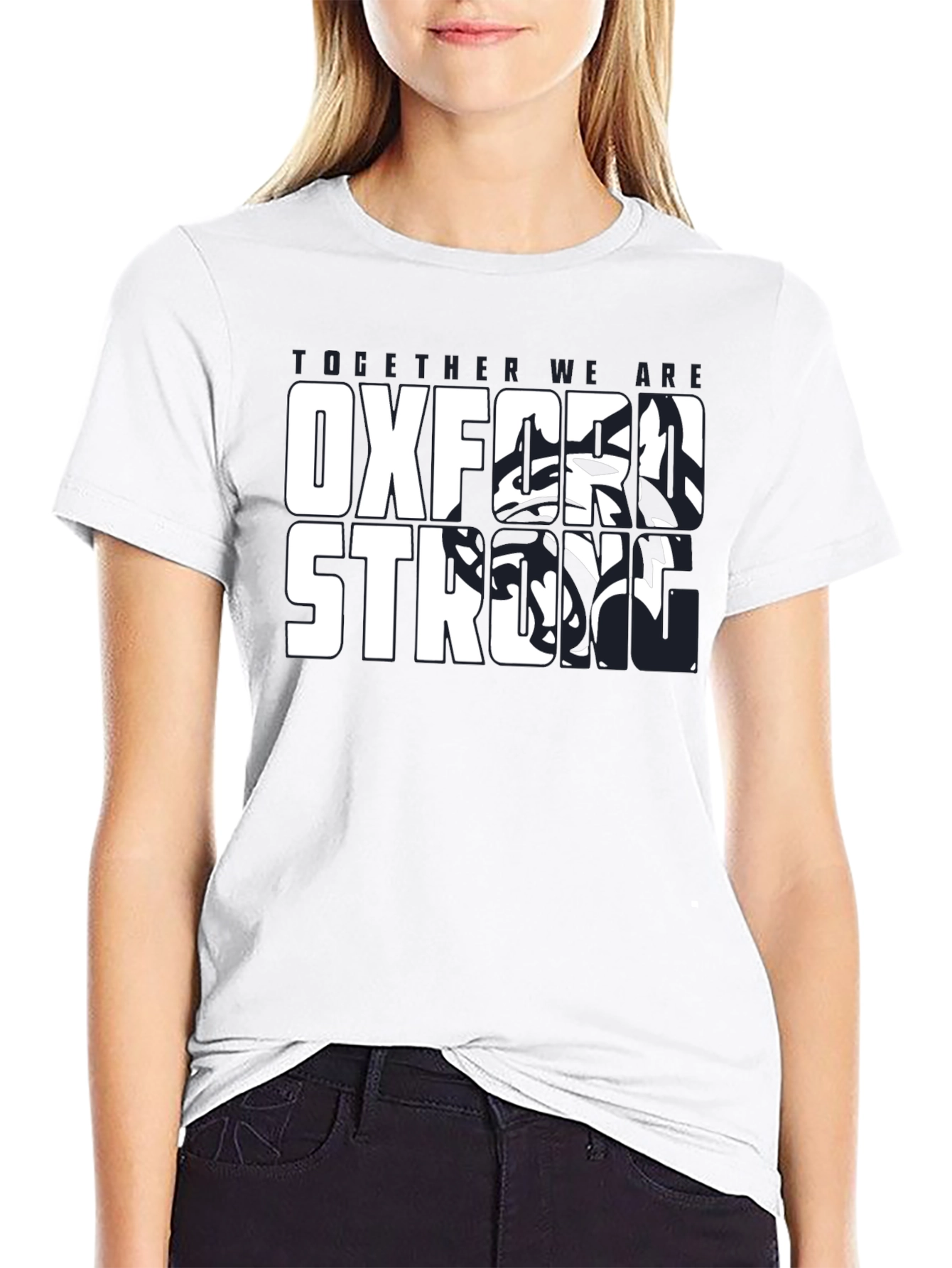 Oxford Strong T-Shirt - Black - Mens