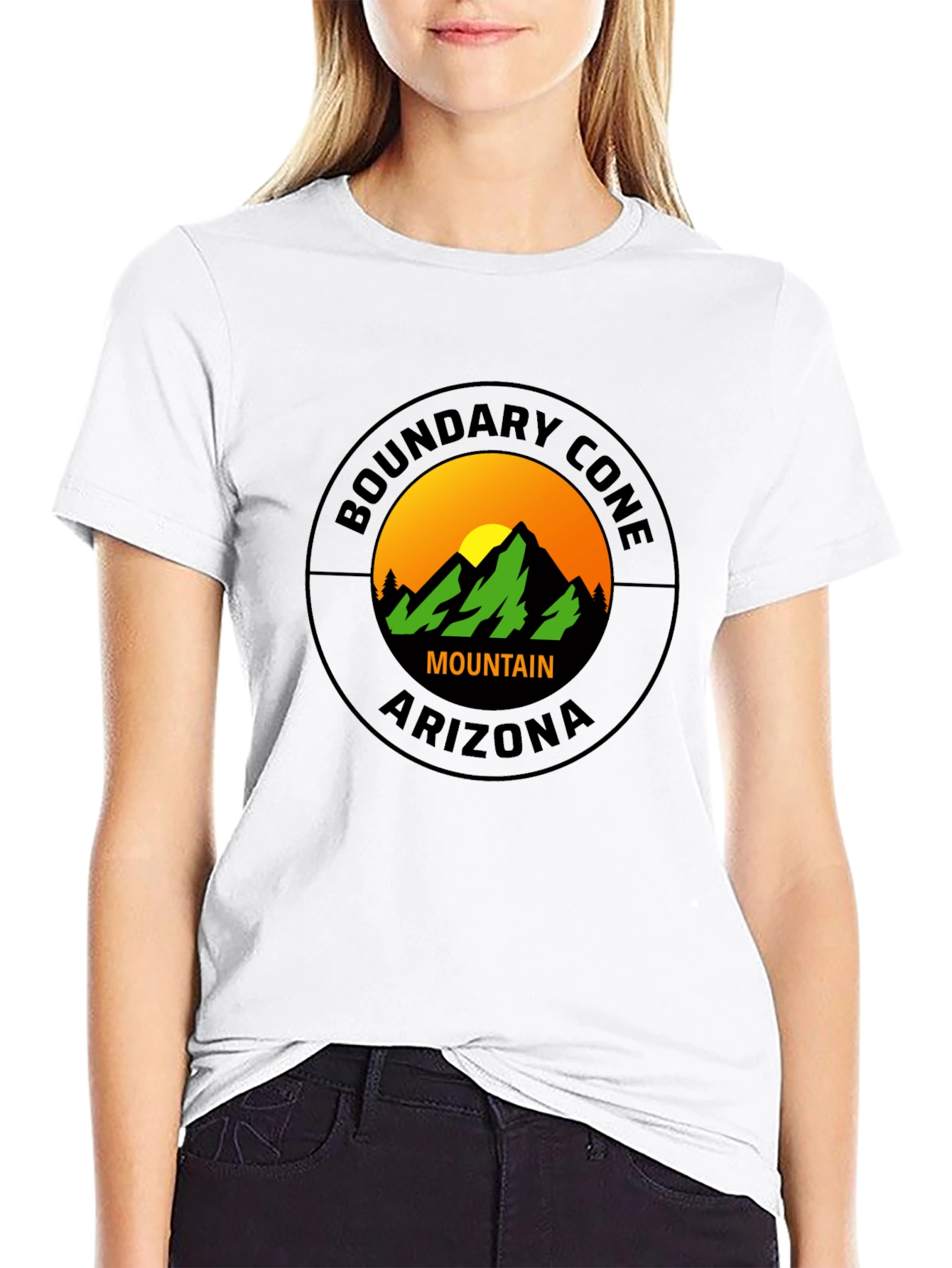 Boundary Cone Mountain Arizona Graphic T-Shirt