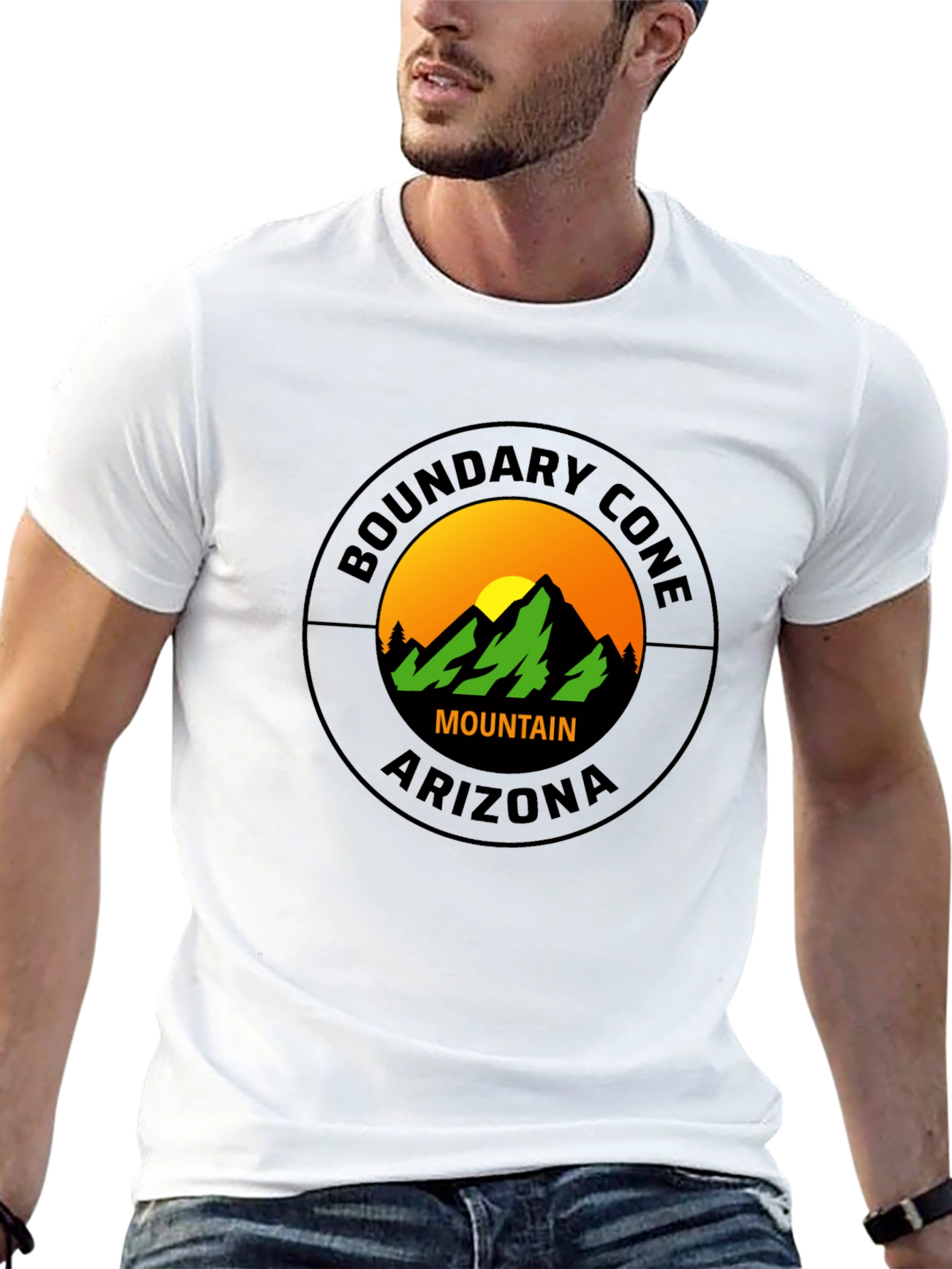 Boundary Cone Mountain Arizona Graphic T-Shirt
