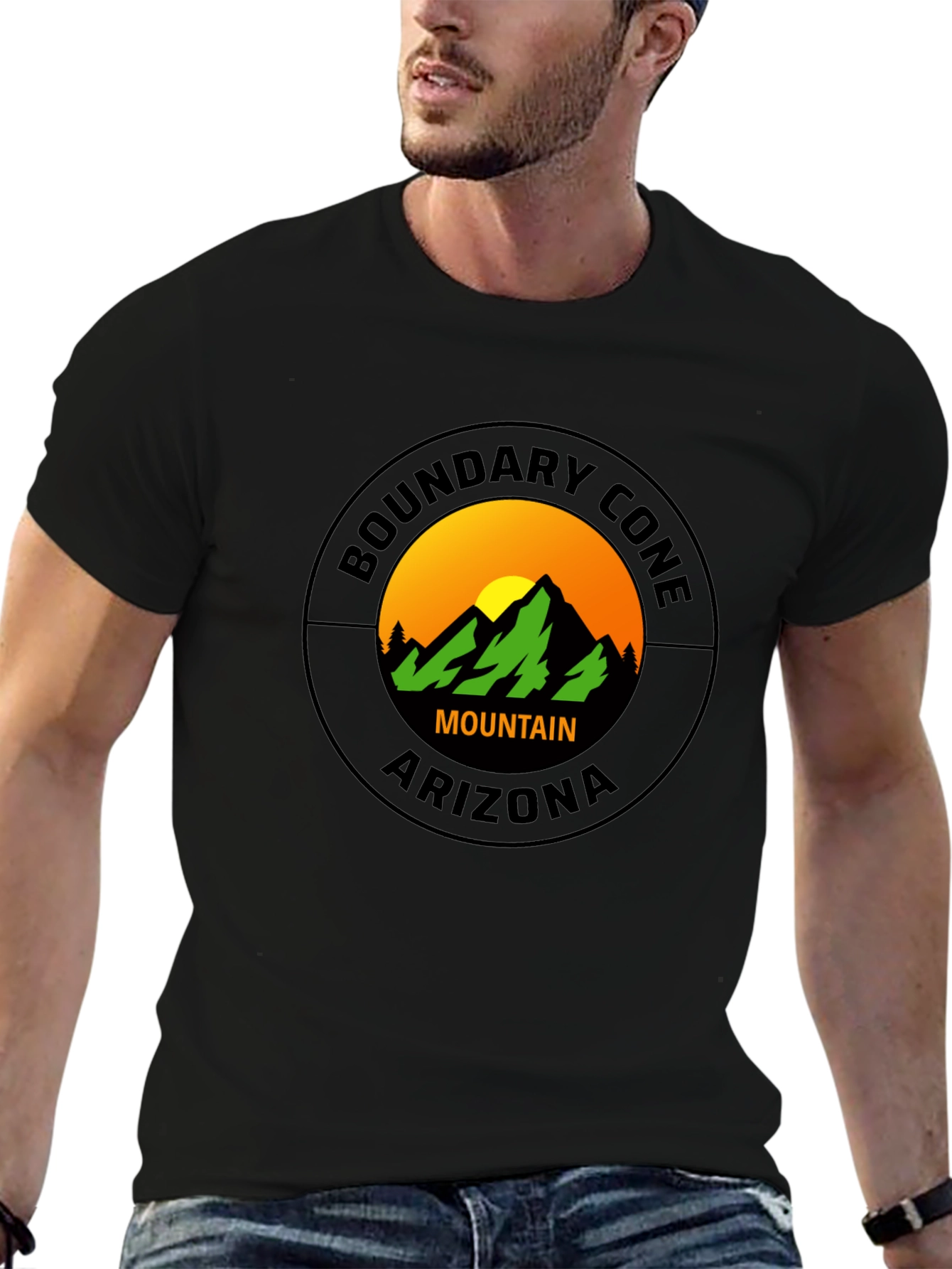 Boundary Cone Mountain Arizona Graphic T-Shirt