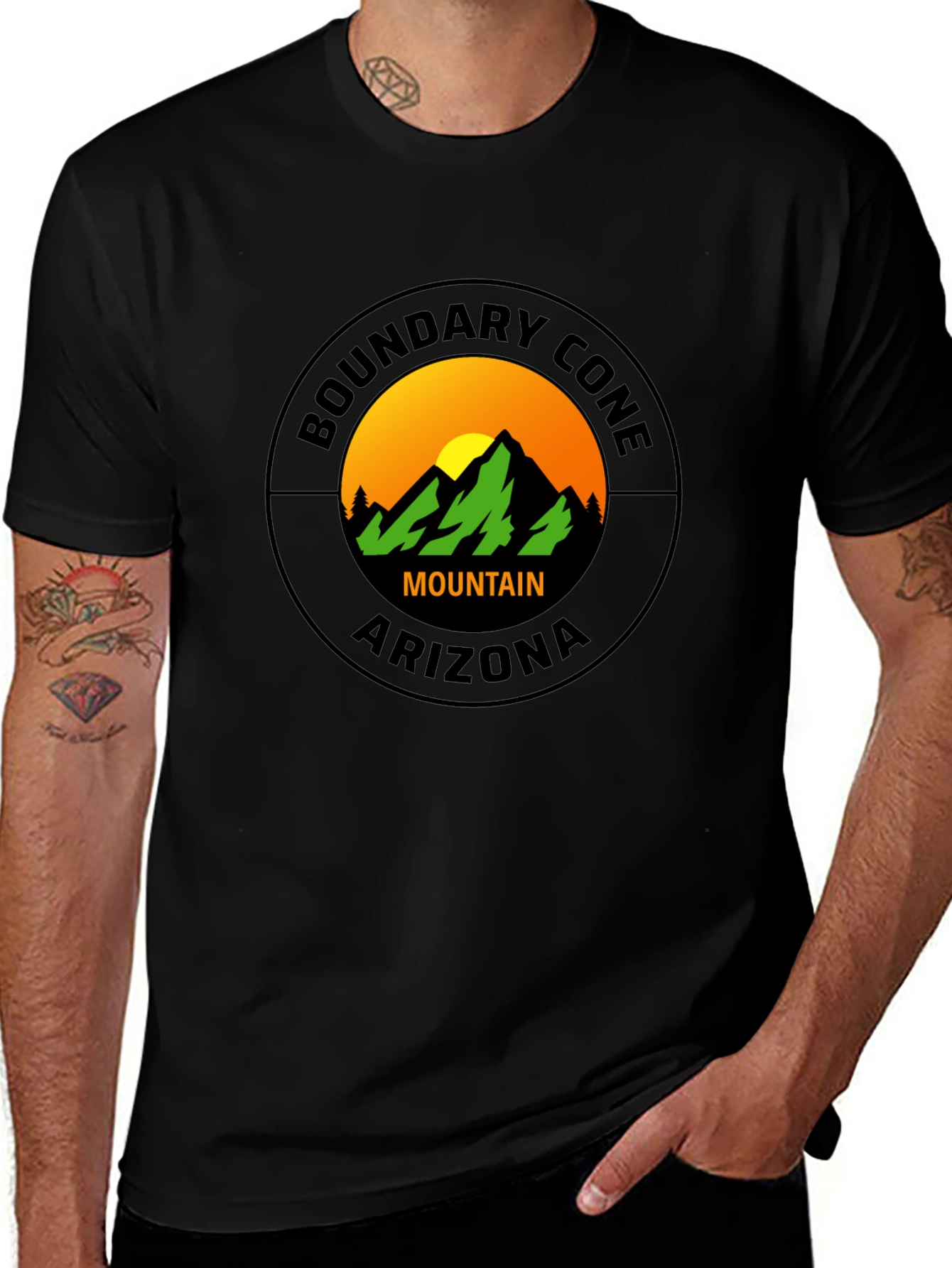 Boundary Cone Mountain Arizona Graphic T-Shirt