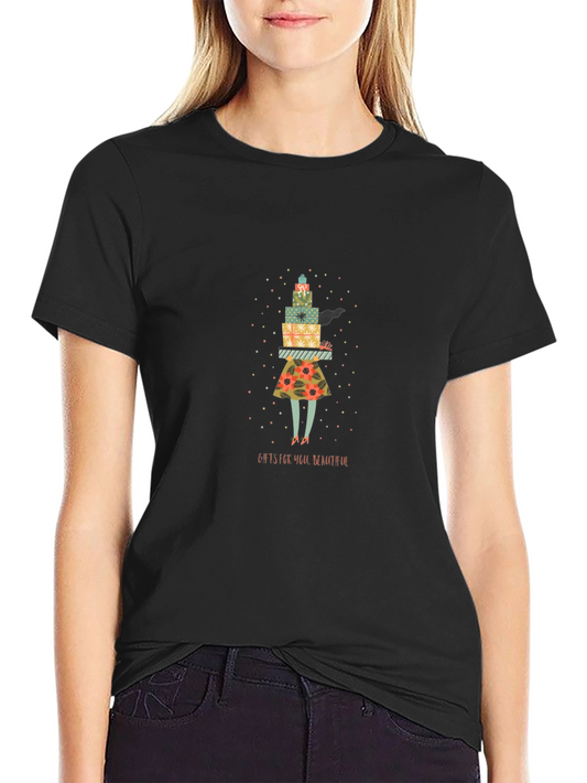 Gifts For You Black Graphic Tee