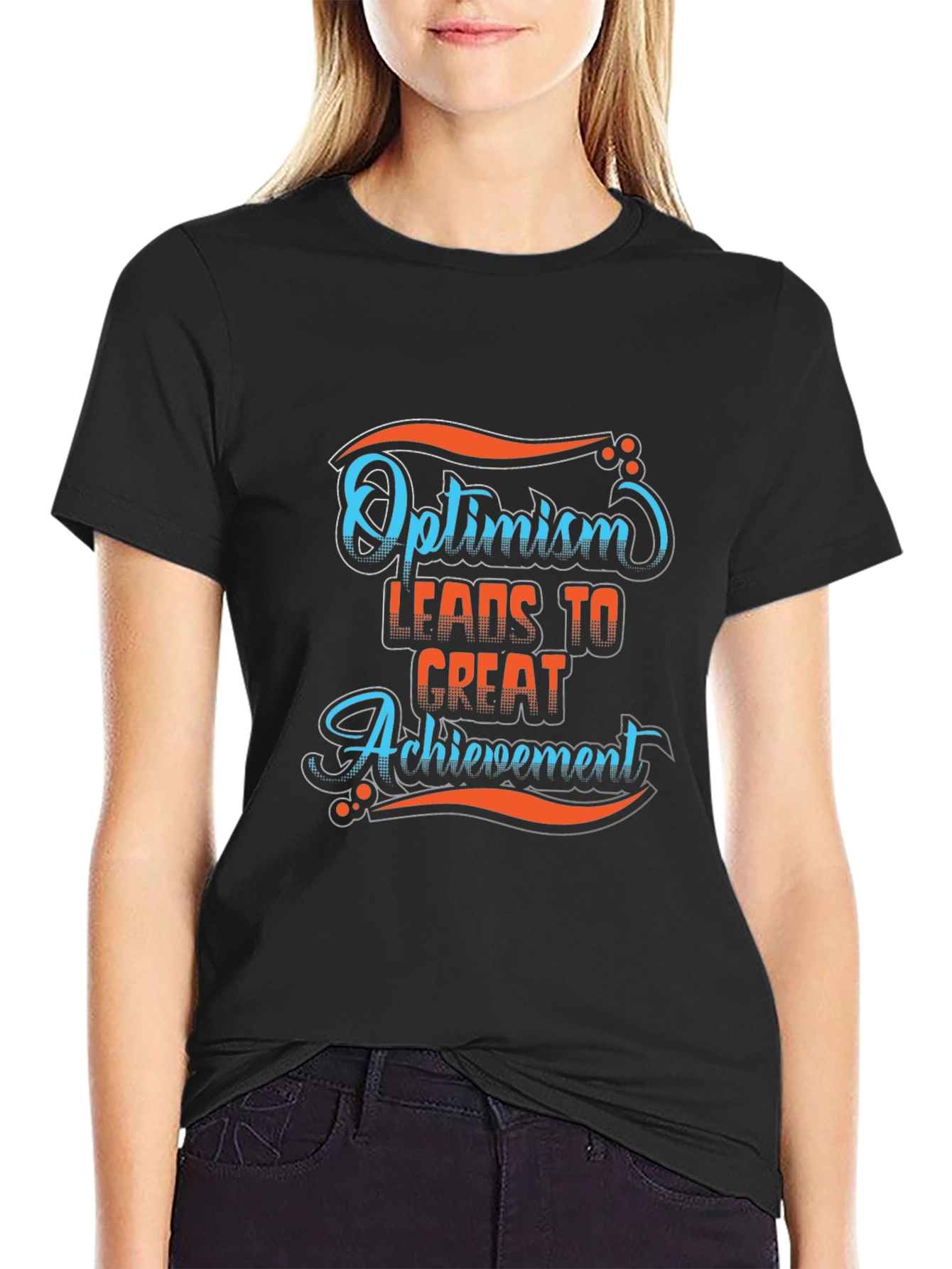 Optimism Graphic Print Tee
