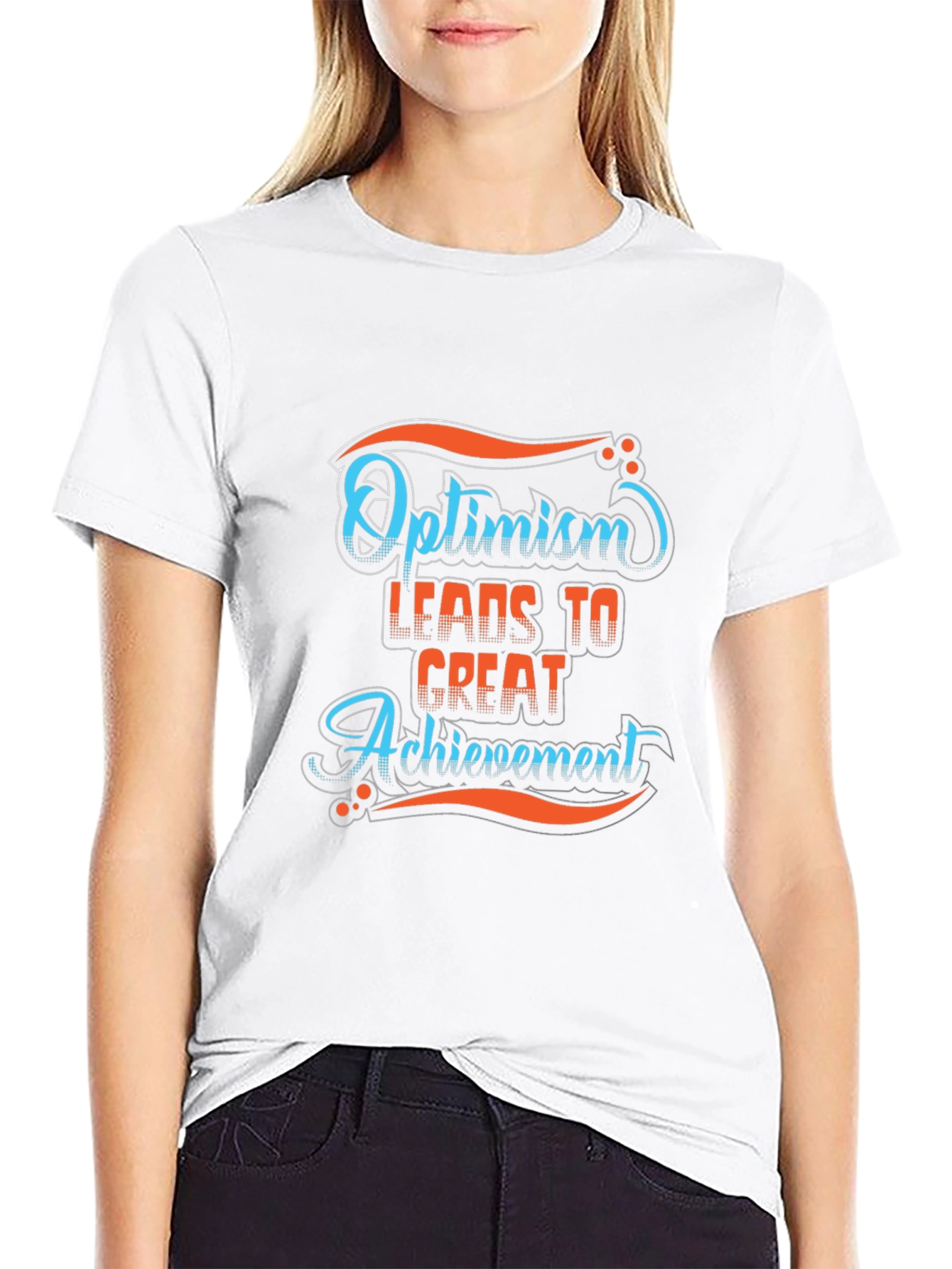 Optimism Graphic Print Tee
