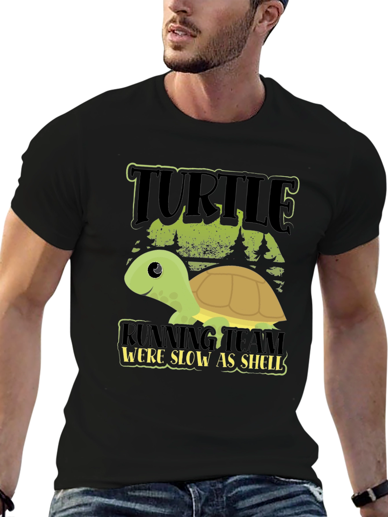 Turtle Running Team T-Shirt - Were Slow as Shell!