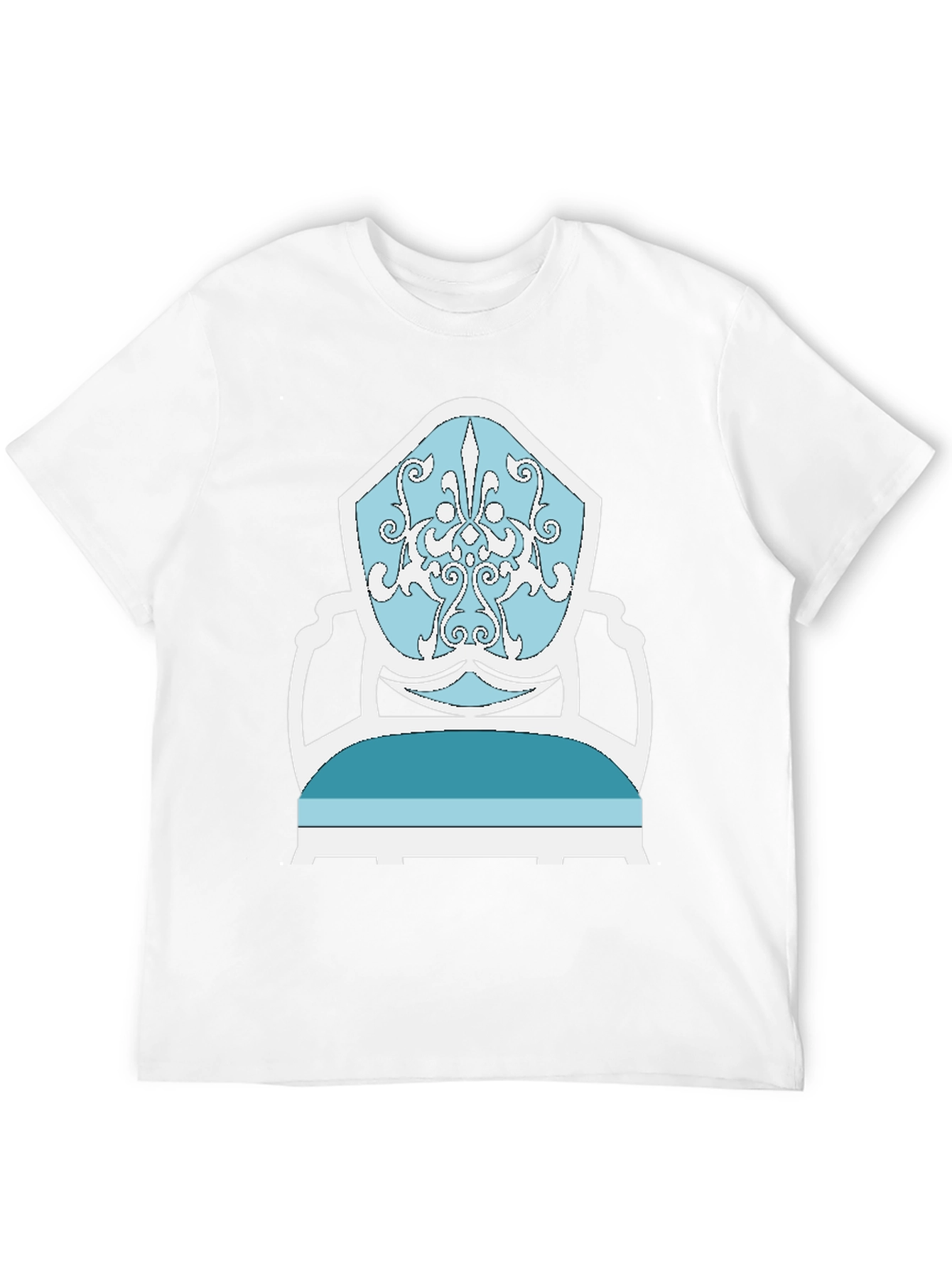 Elegant Chair Graphic Tee - Stylish Comfort