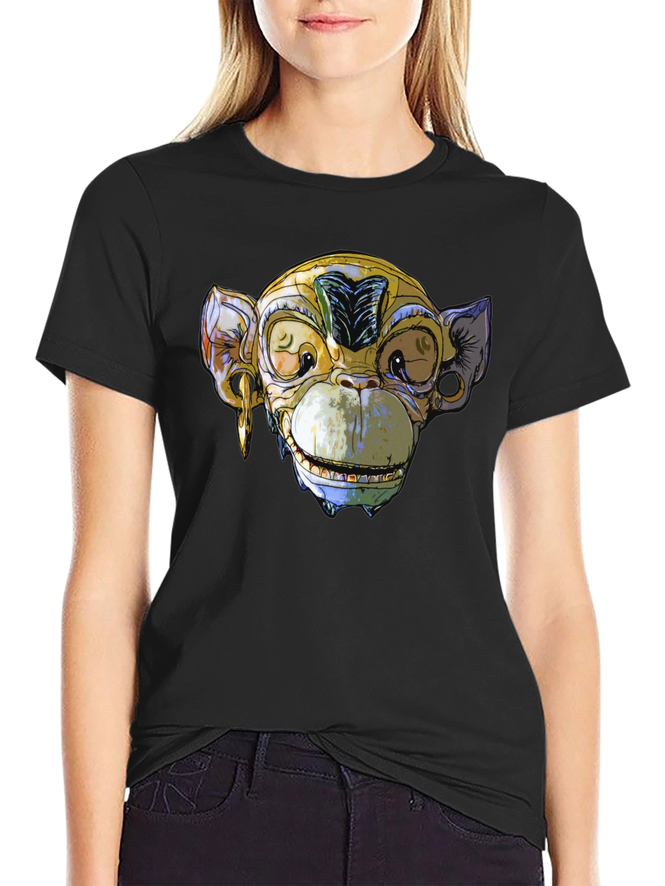 Monkey Graphic T-Shirt