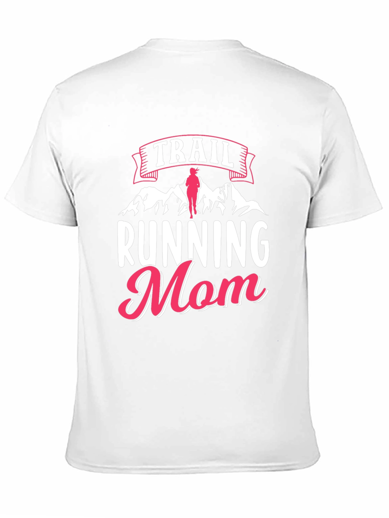 Trail Running Mom Black T-Shirt