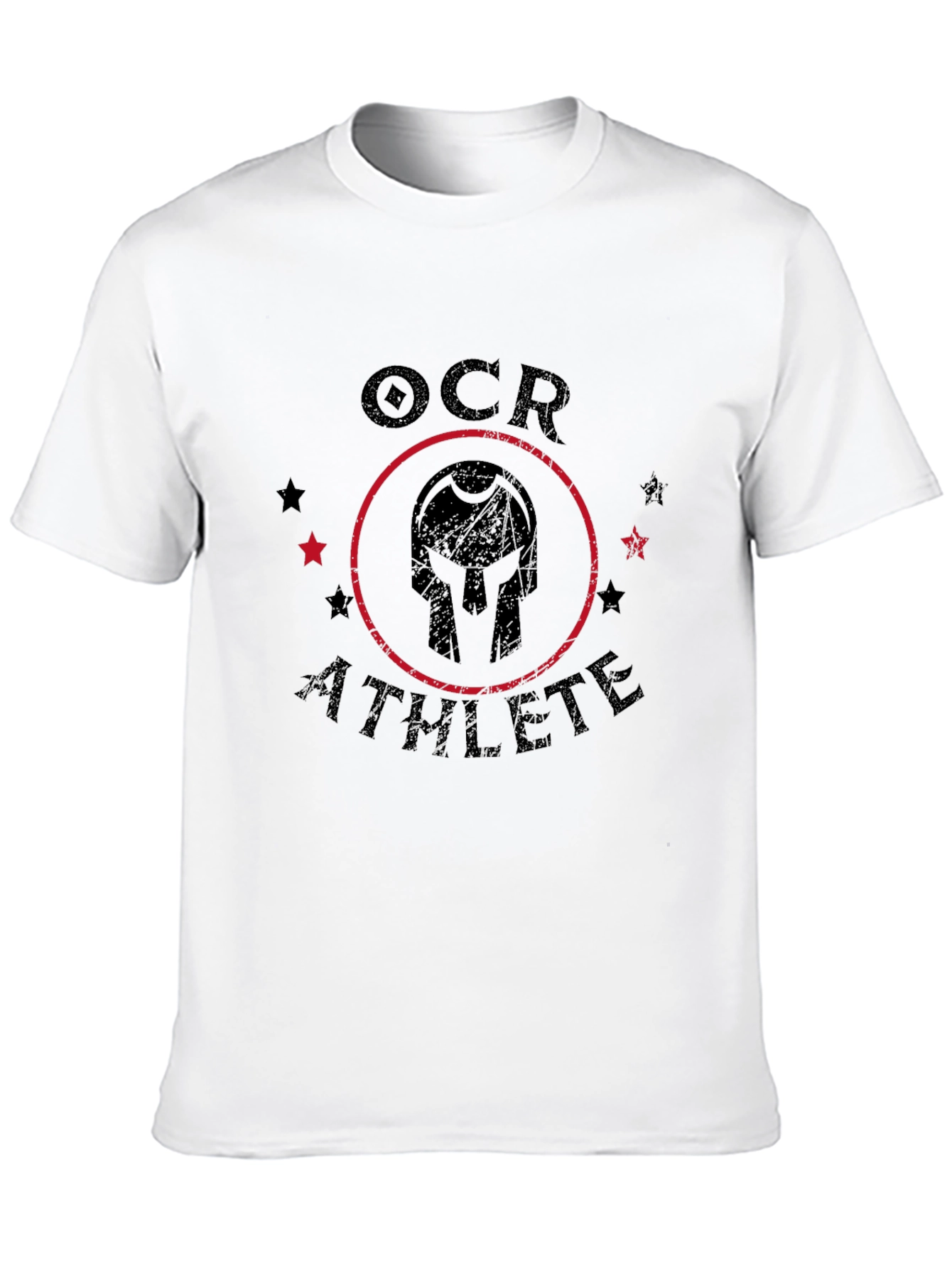 OCR Athlete Graphic Tee - Spartan Helmet Design