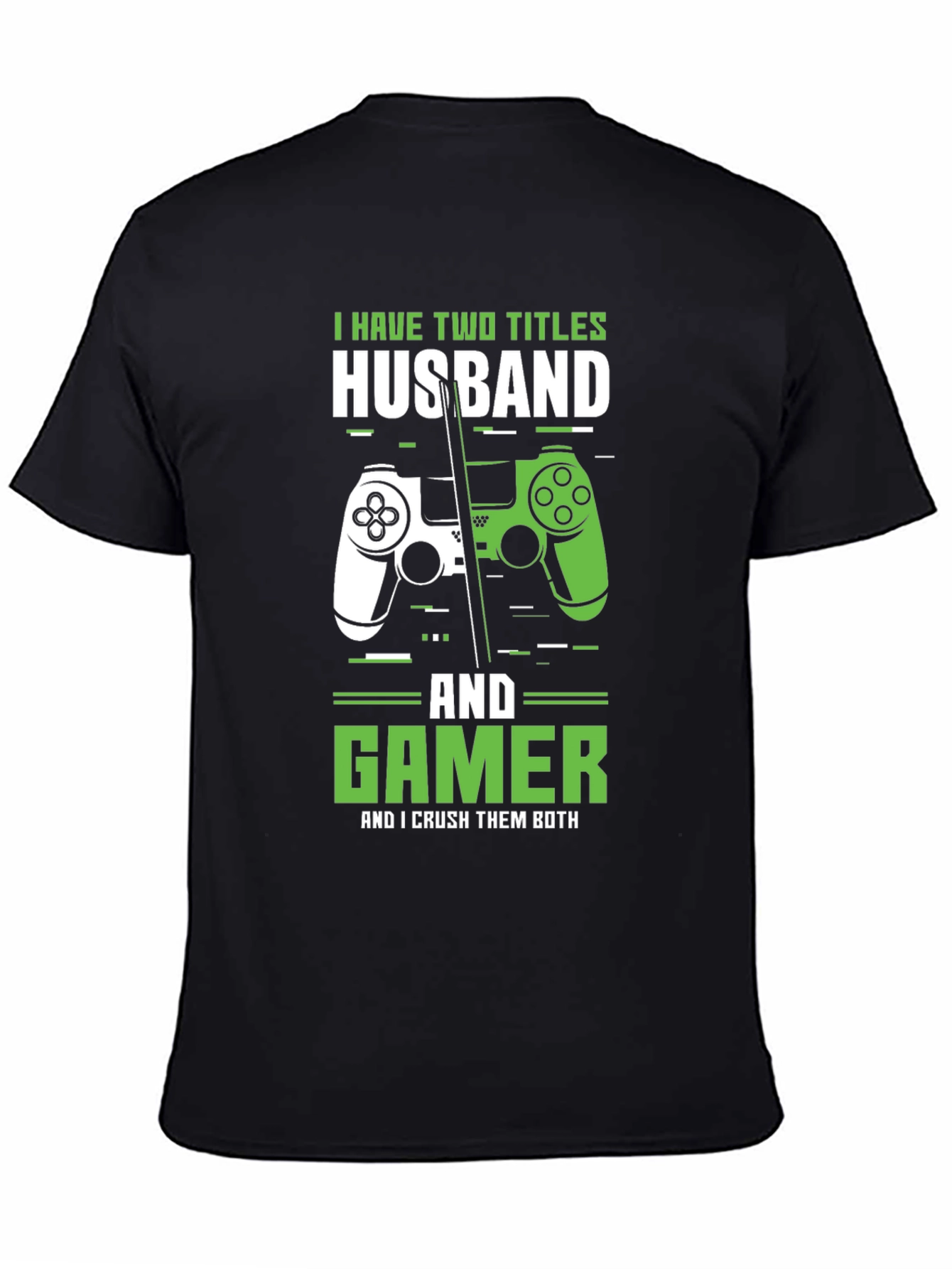 Husband and Gamer Graphic T-Shirt