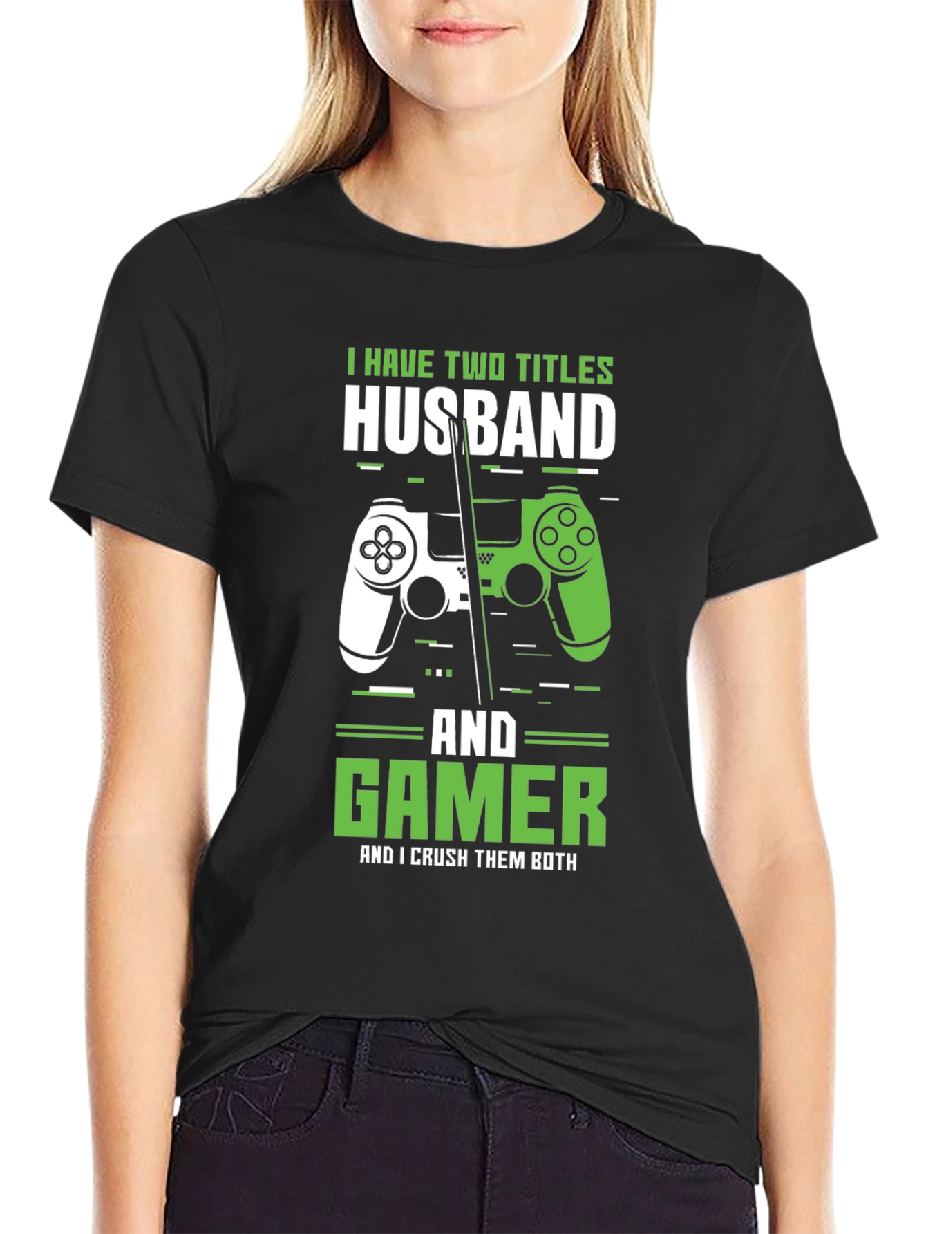 Husband and Gamer Graphic T-Shirt