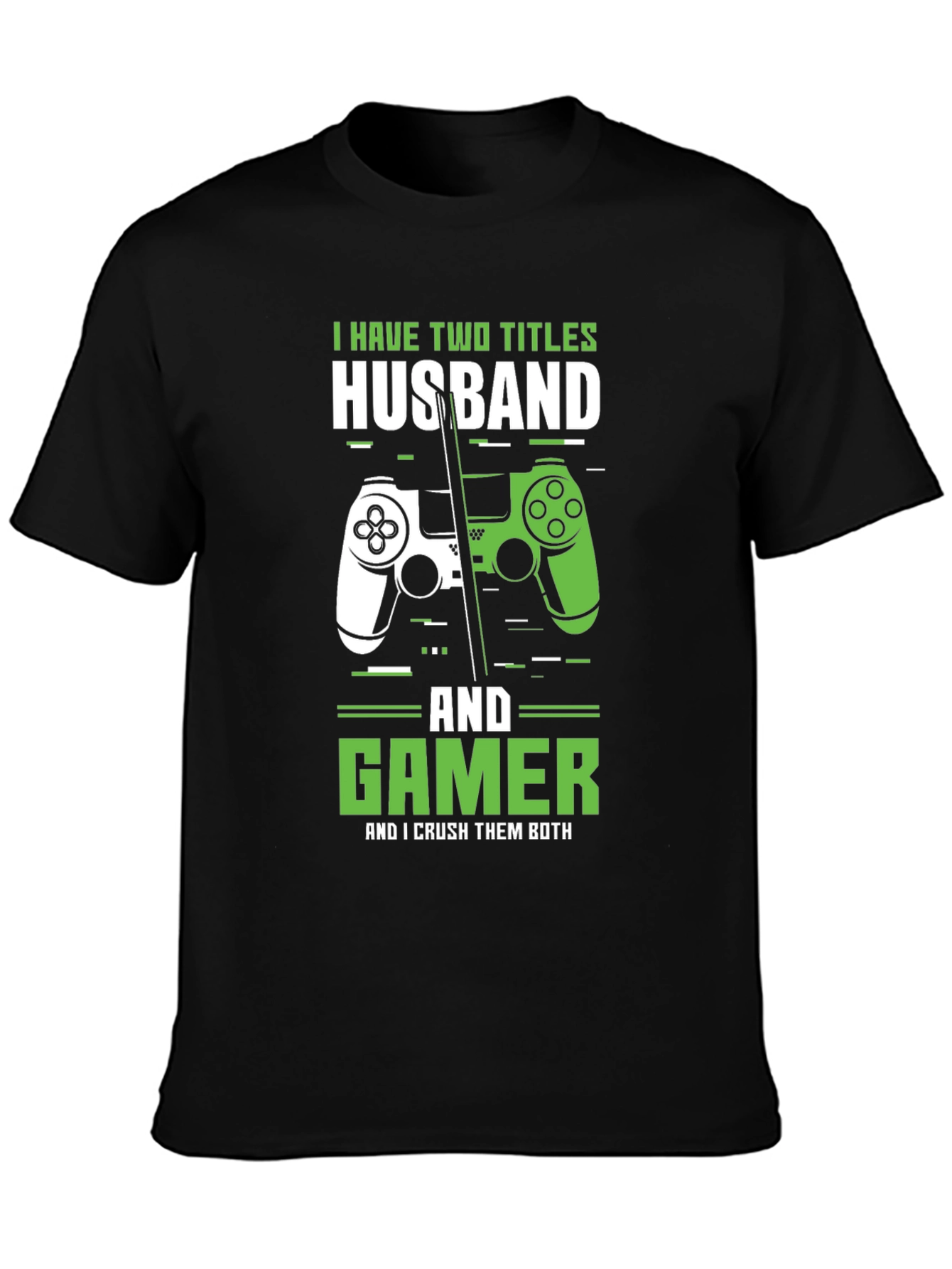 Husband and Gamer Graphic T-Shirt