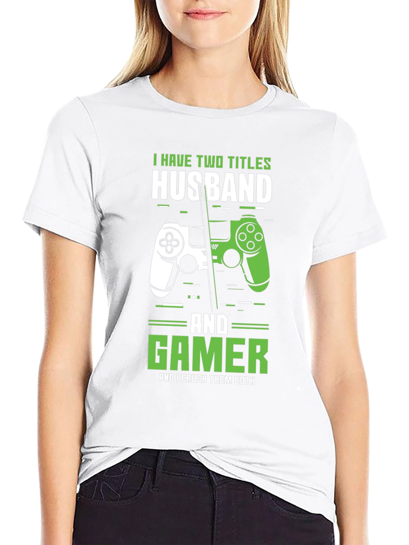 Husband and Gamer Graphic T-Shirt
