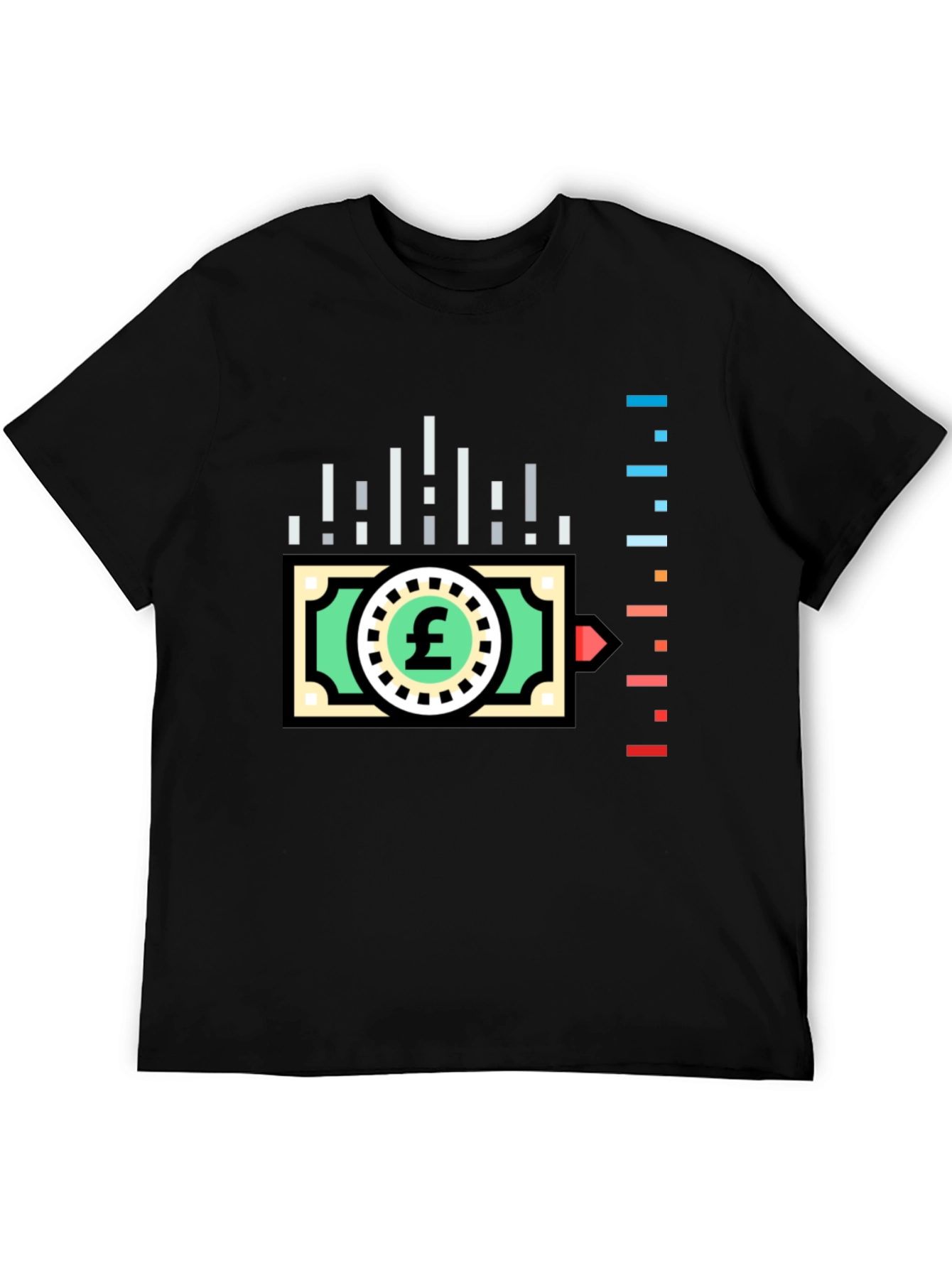 Trendy Finance Tee: Pound Sterling Design