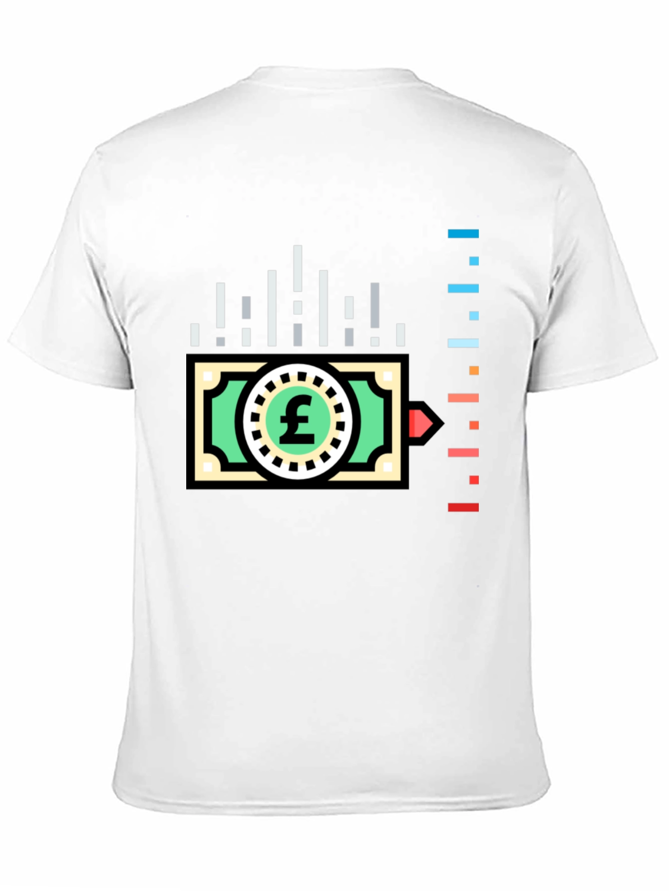 Trendy Finance Tee: Pound Sterling Design