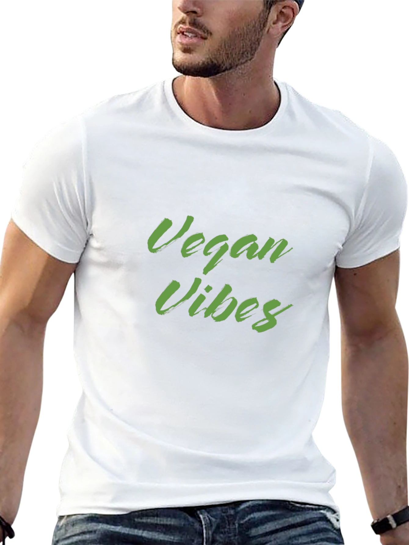 Vegan Vibes Black T-Shirt