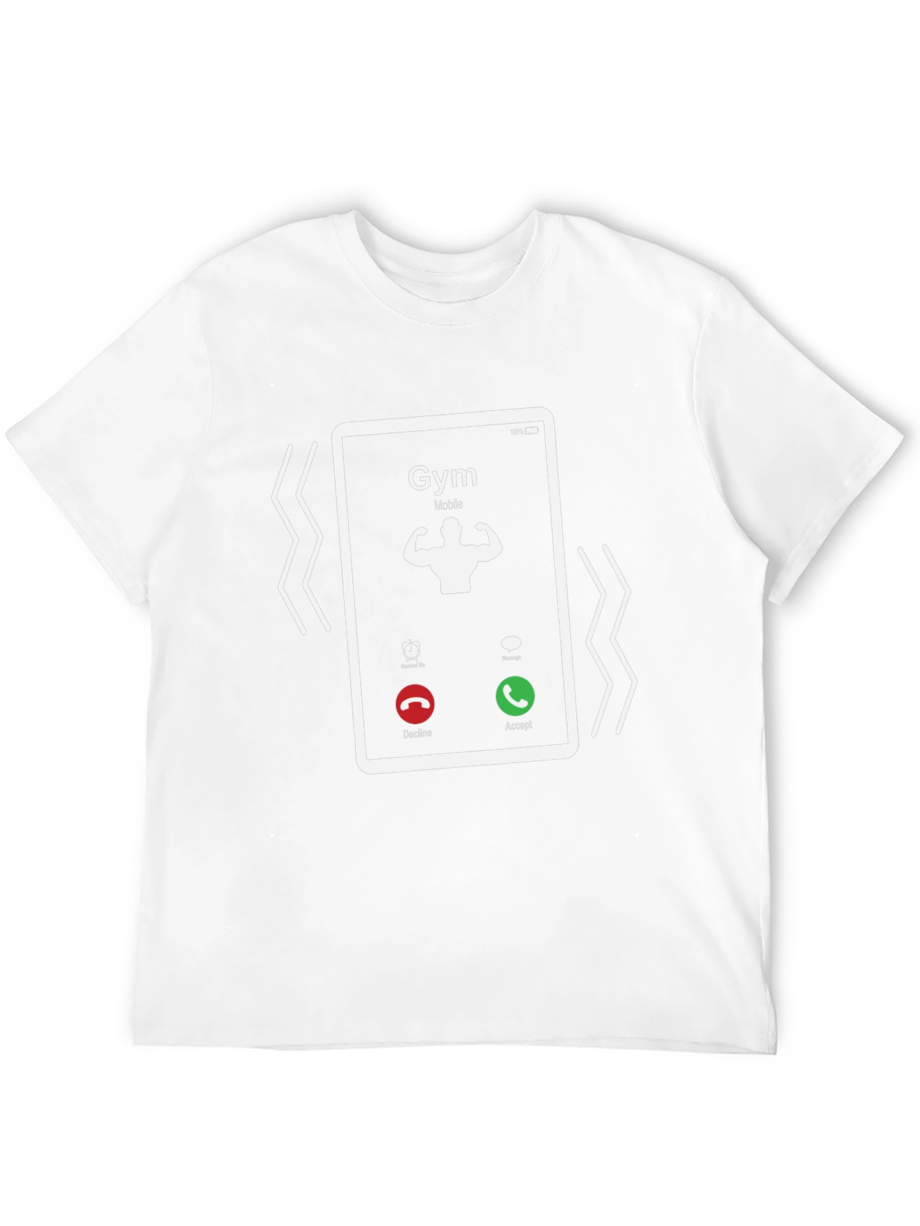Gym Calling T-Shirt - Fitness Motivation Tee