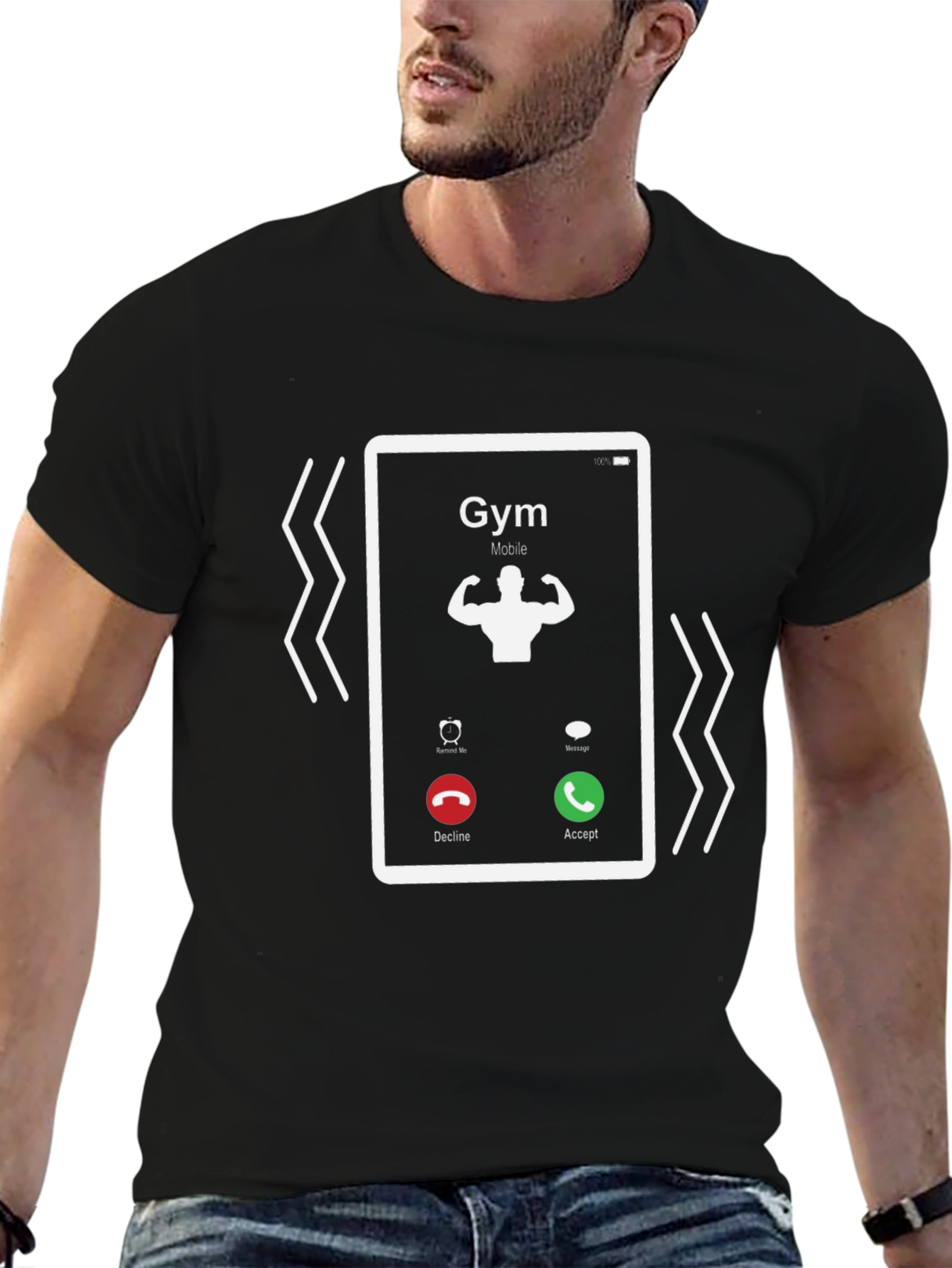 Gym Calling T-Shirt - Fitness Motivation Tee