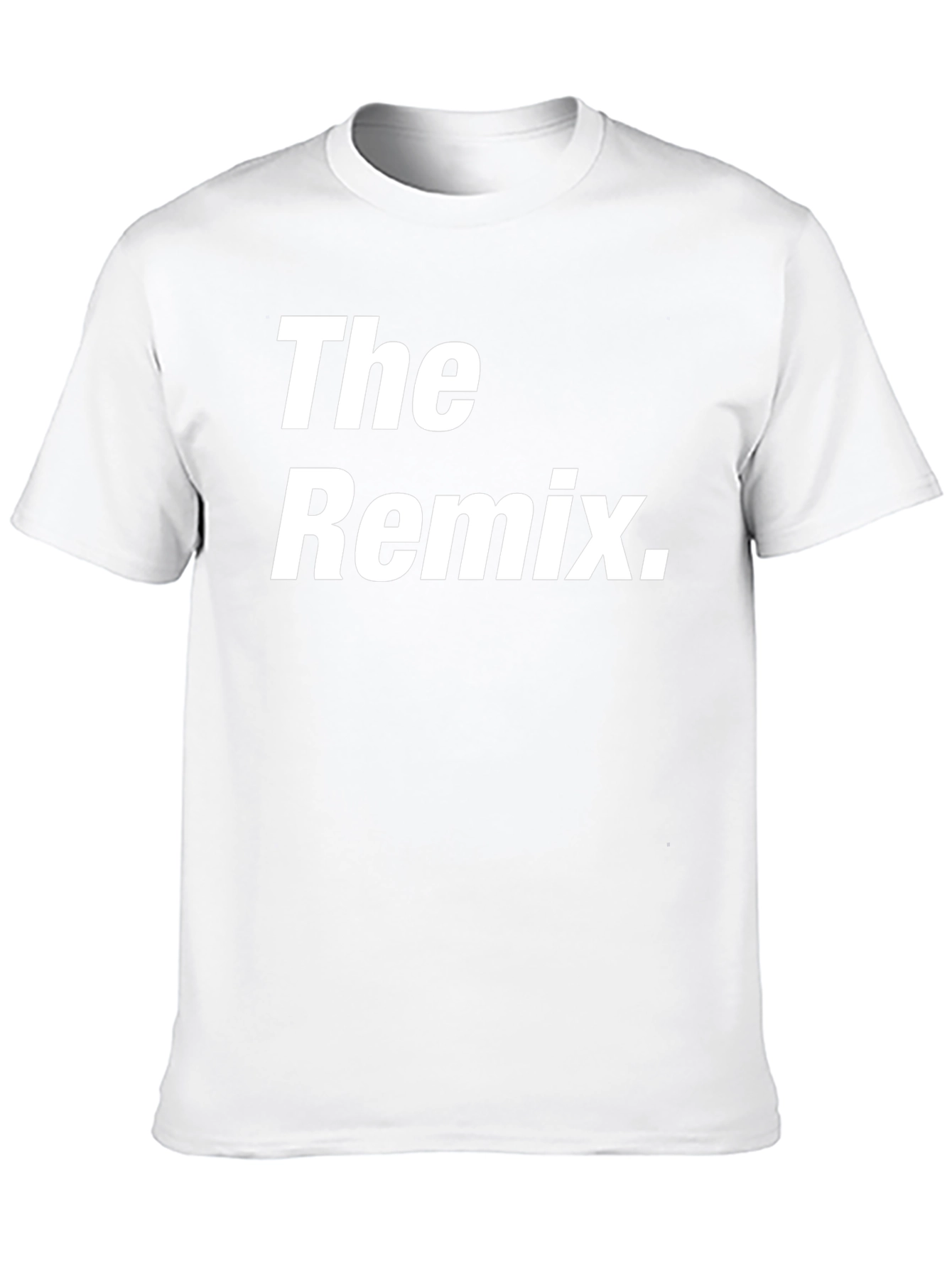 The Remix Graphic Tee - Stylish Black Cotton T-Shirt