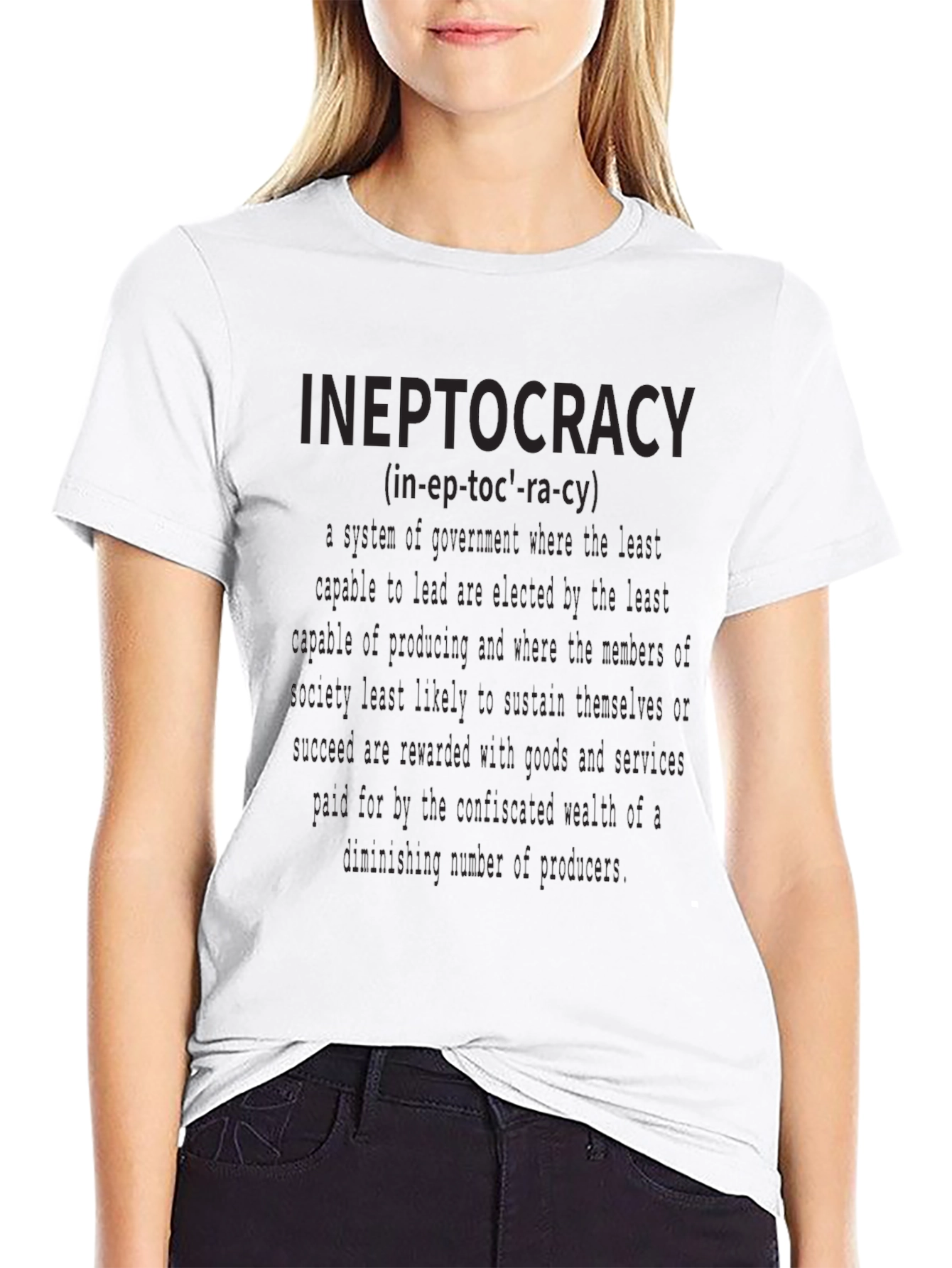 Ineptocracy Definition Graphic T-Shirt