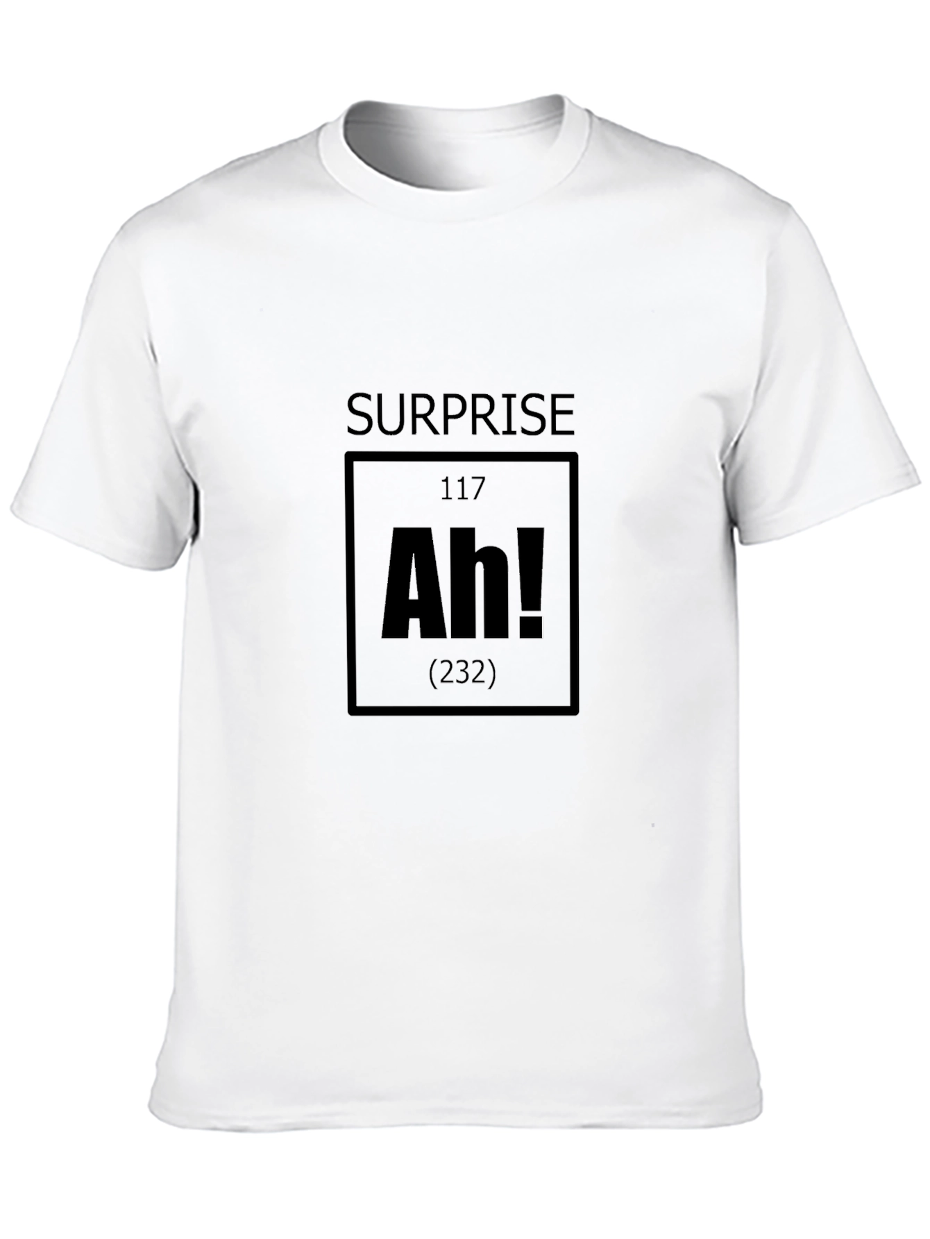 Surprise Element Graphic Black T-Shirt
