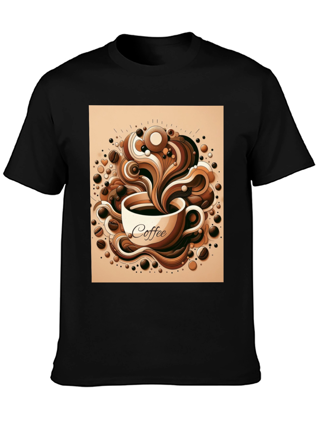 Coffee Lovers Graphic Tee - Stylish Brew Design