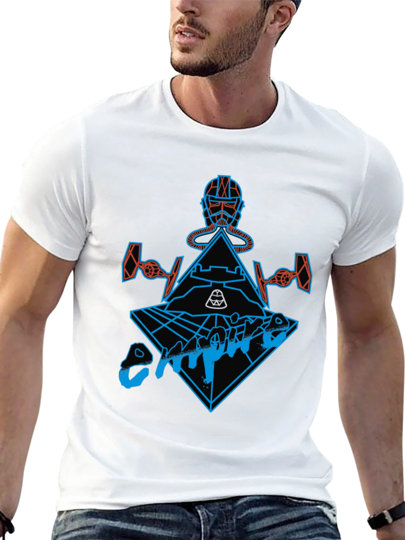 Star Wars Graphic T-Shirt - Trooper TIE Fighters
